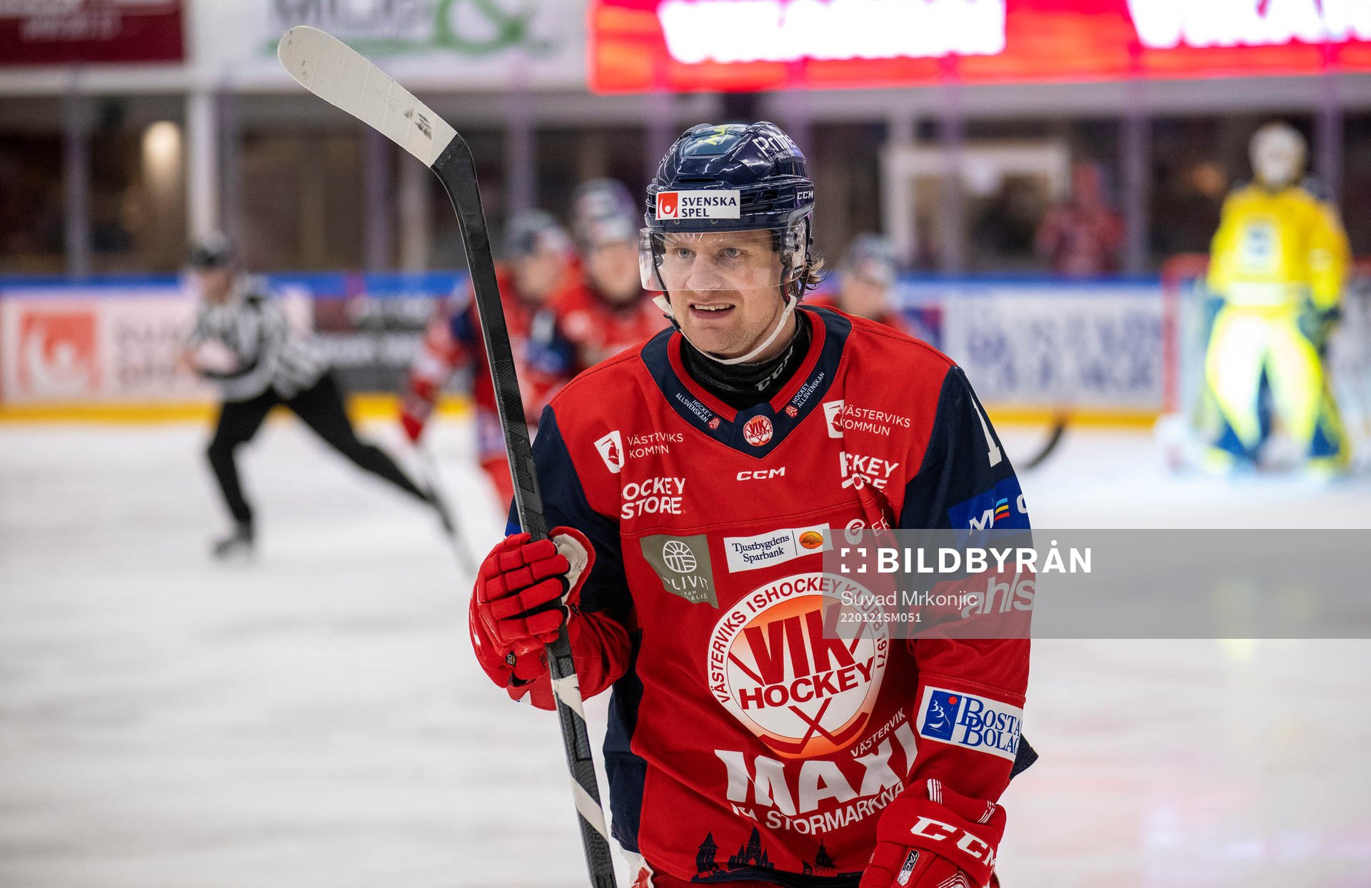 Västerviks Alexander Hilmerson jublar