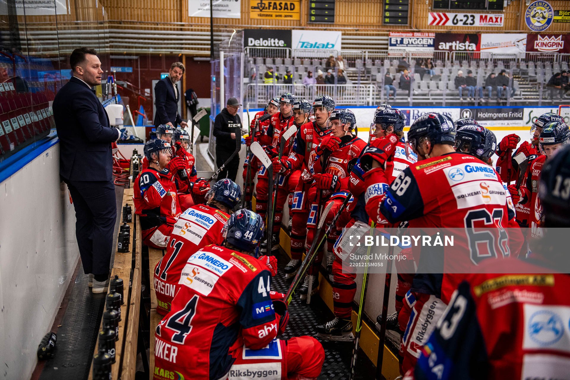 Västerviks tränare Martin Gudmundsson