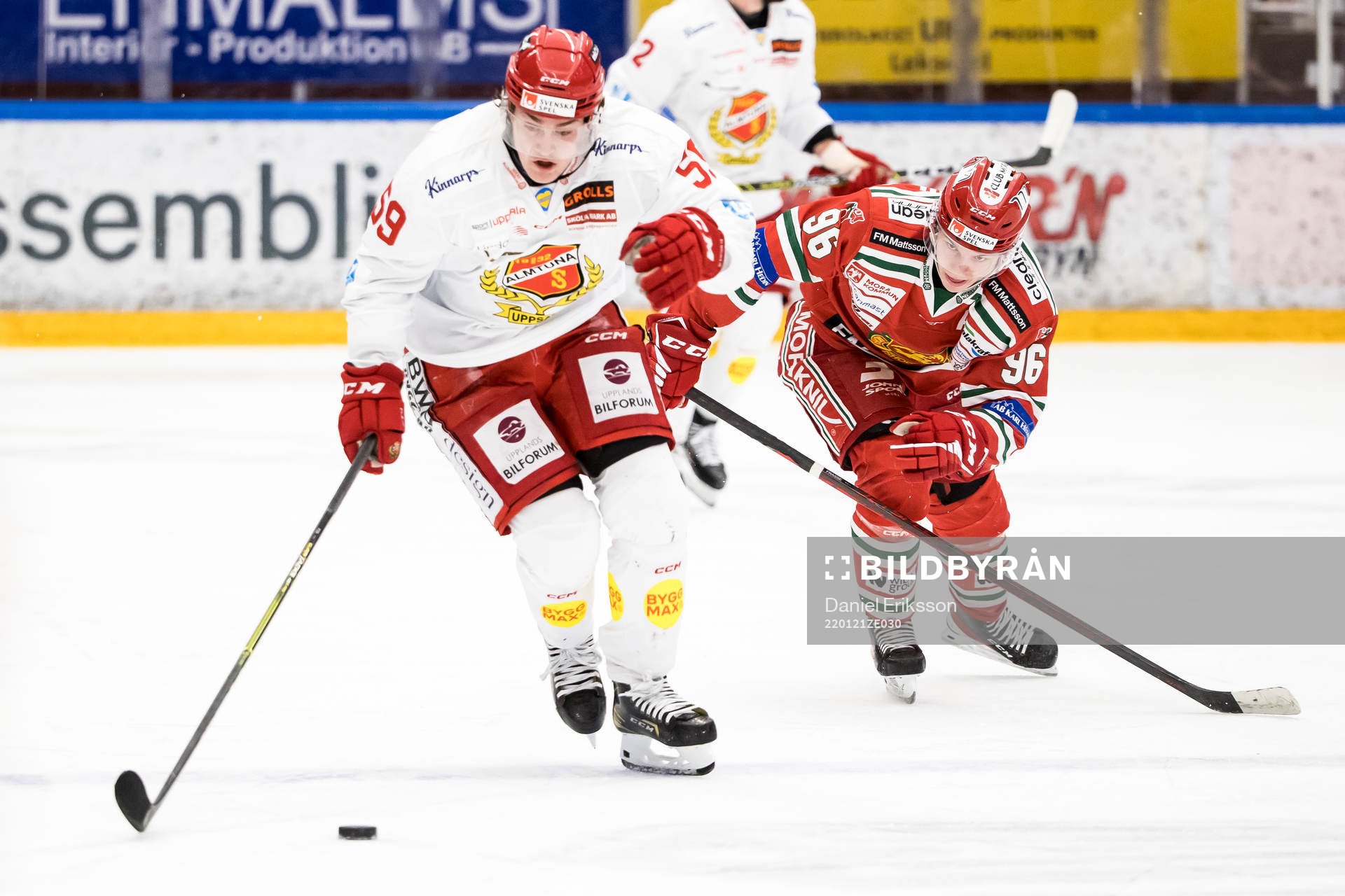 Almtunas Pelle Hedlund och Moras Lucas Wernblom