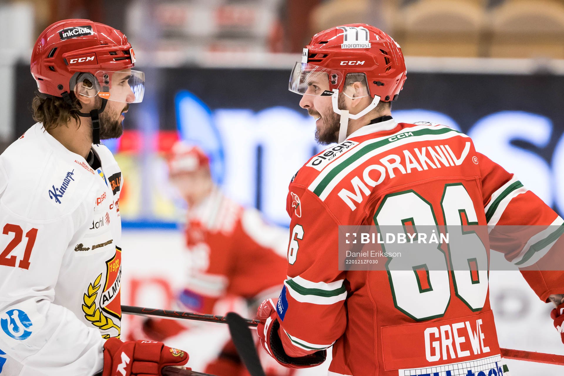 Moras Albin Grewe och Almtunas Johan Eriksson