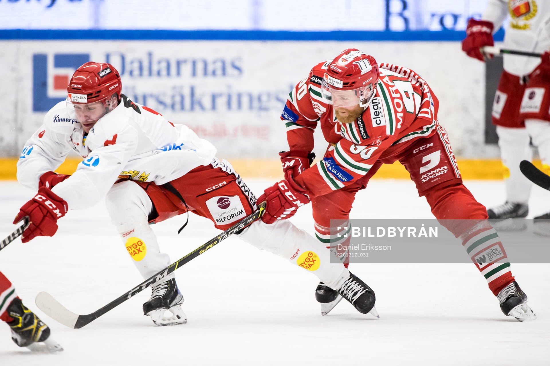 Almtunas Rasmus Hedin och Moras Daniel Ljungren