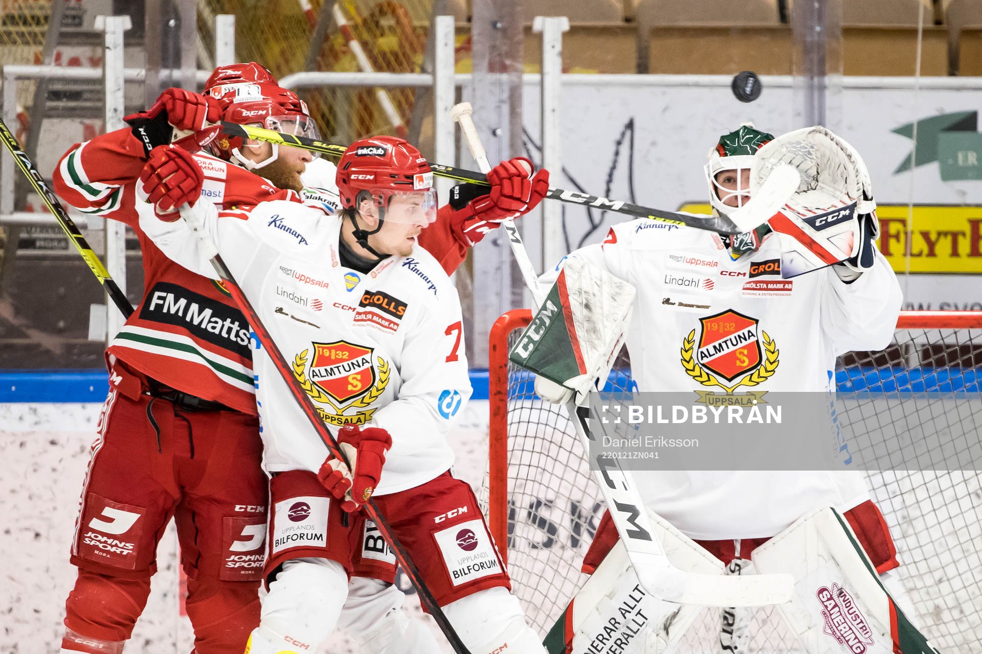 Moras Daniel Ljungren och Almtunas Jakob Ragnarsson