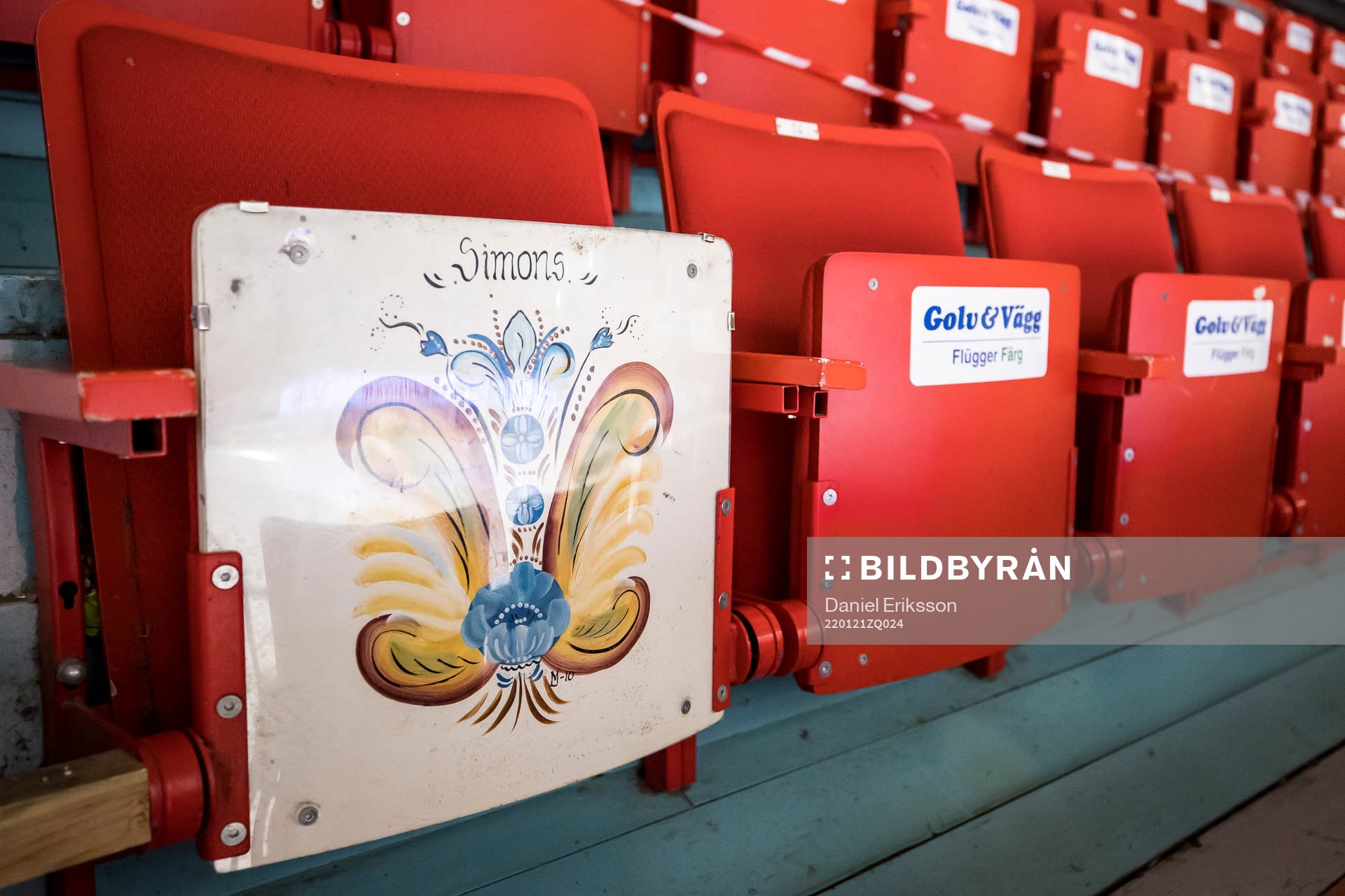 Simons plats i Smidjegrav Arena