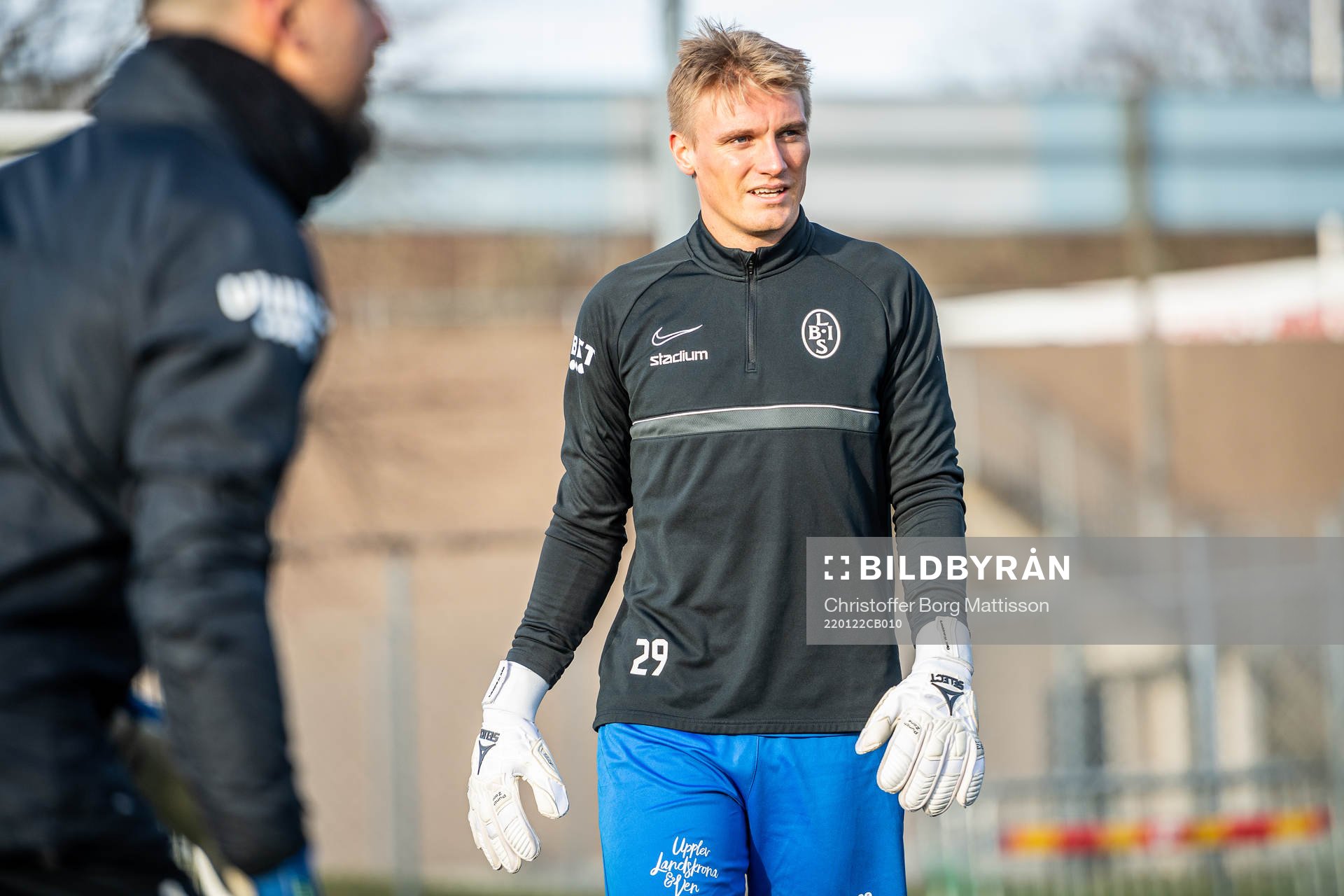 Landskronas målvakt Svante Hildeman