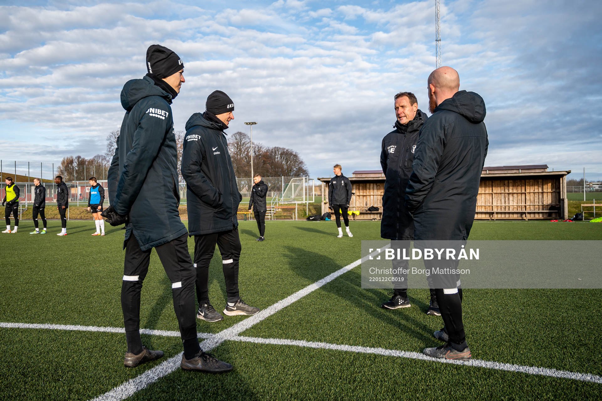 Landskronas analytiker Amir Jakirlic, tränare Billy