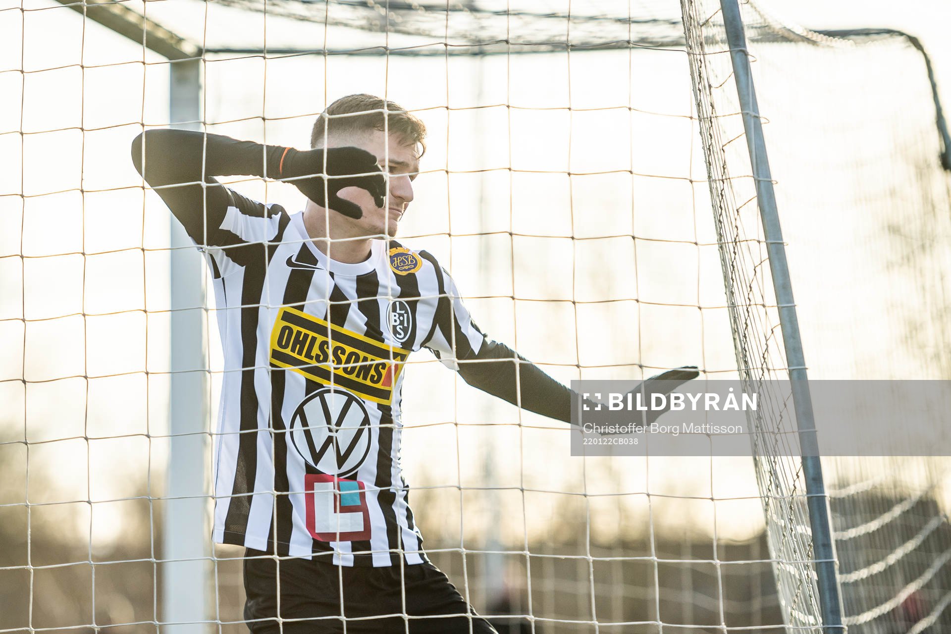 Landskronas Robin Dzabic deppar