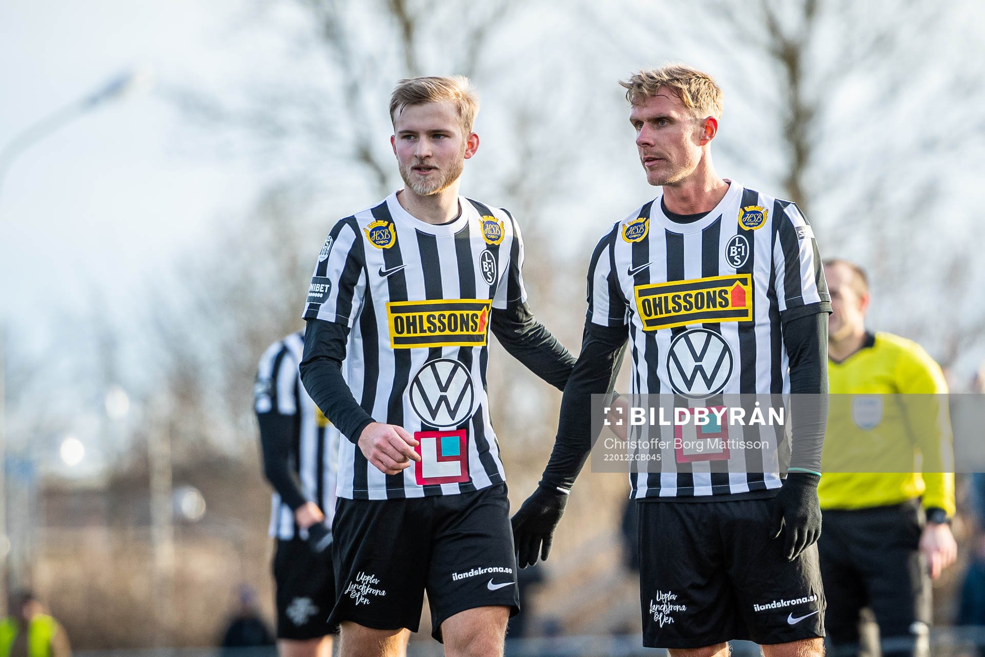 Landskronas Johan Rapp och Linus R Olsson