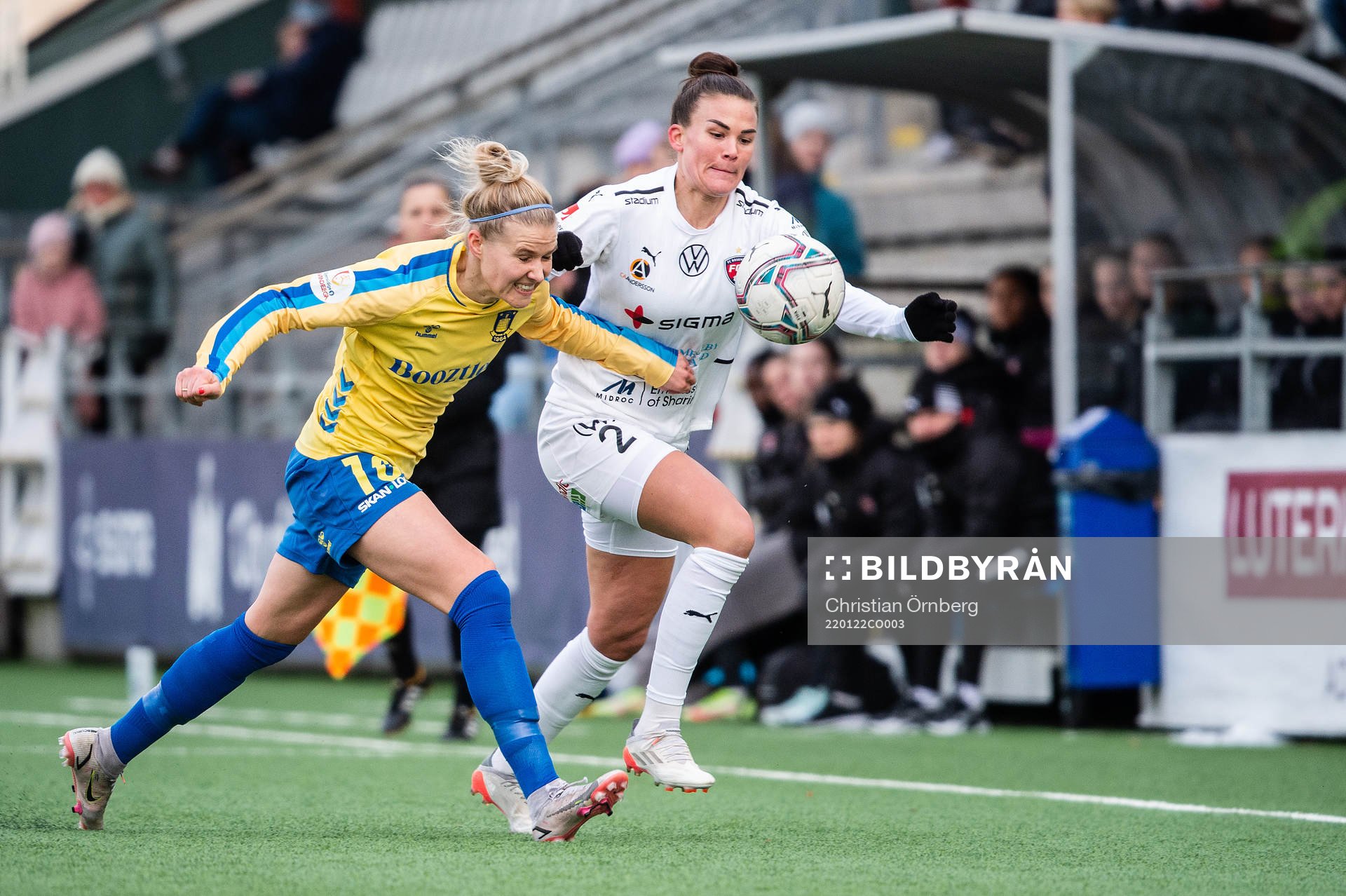 Bröndbys Louise Winter och Rosengårds Katrine Veje