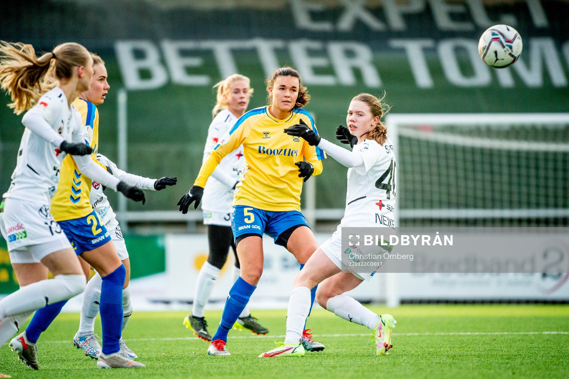 Bröndbys Anna Welin mot Rosengårds Bea Sprung