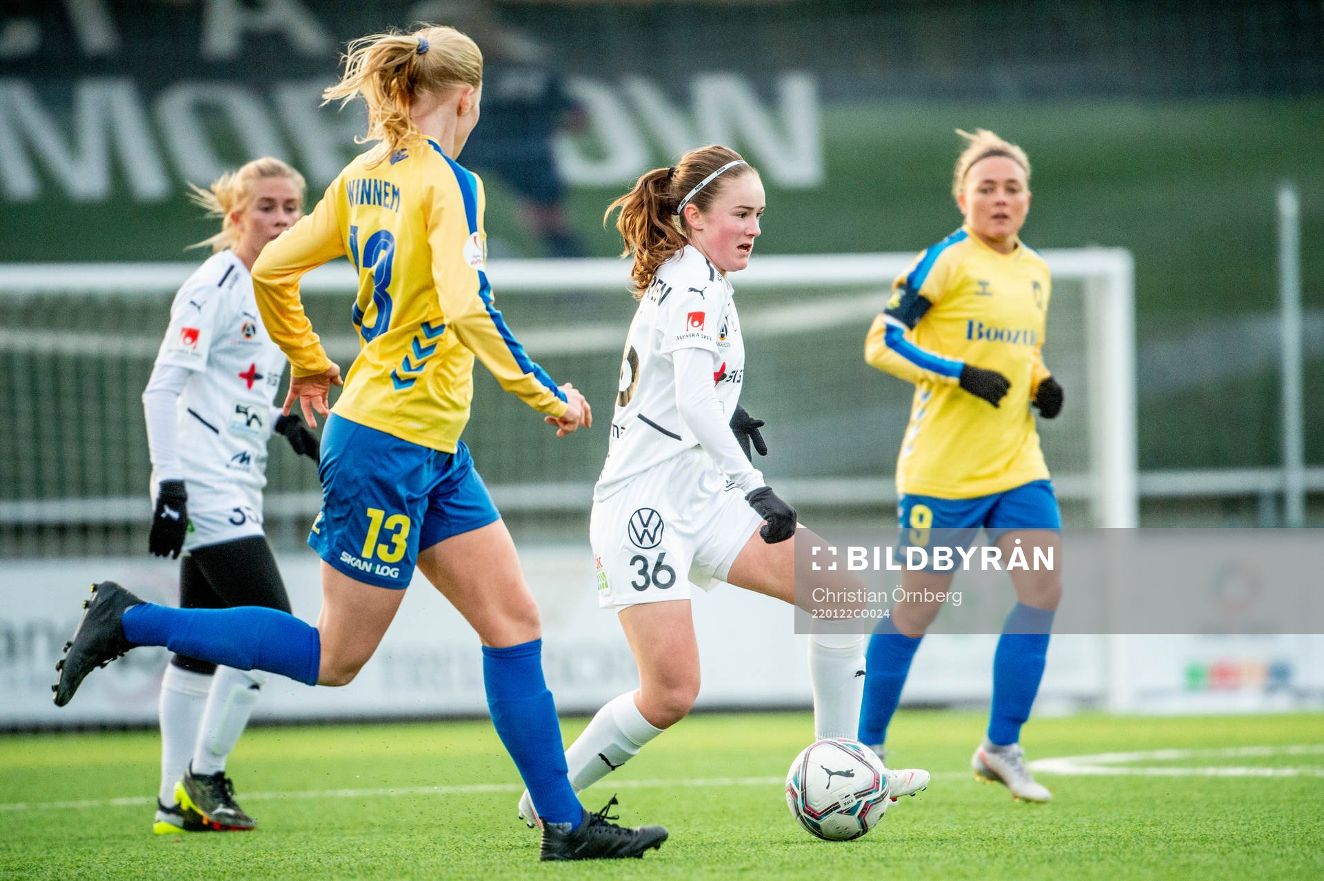 Rosengårds Mathilde Vangsgaard mot Bröndbys Katrine