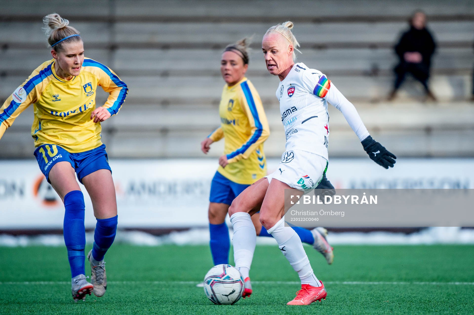 Rosengårds Caroline Seger mot Bröndbys Louise Winter