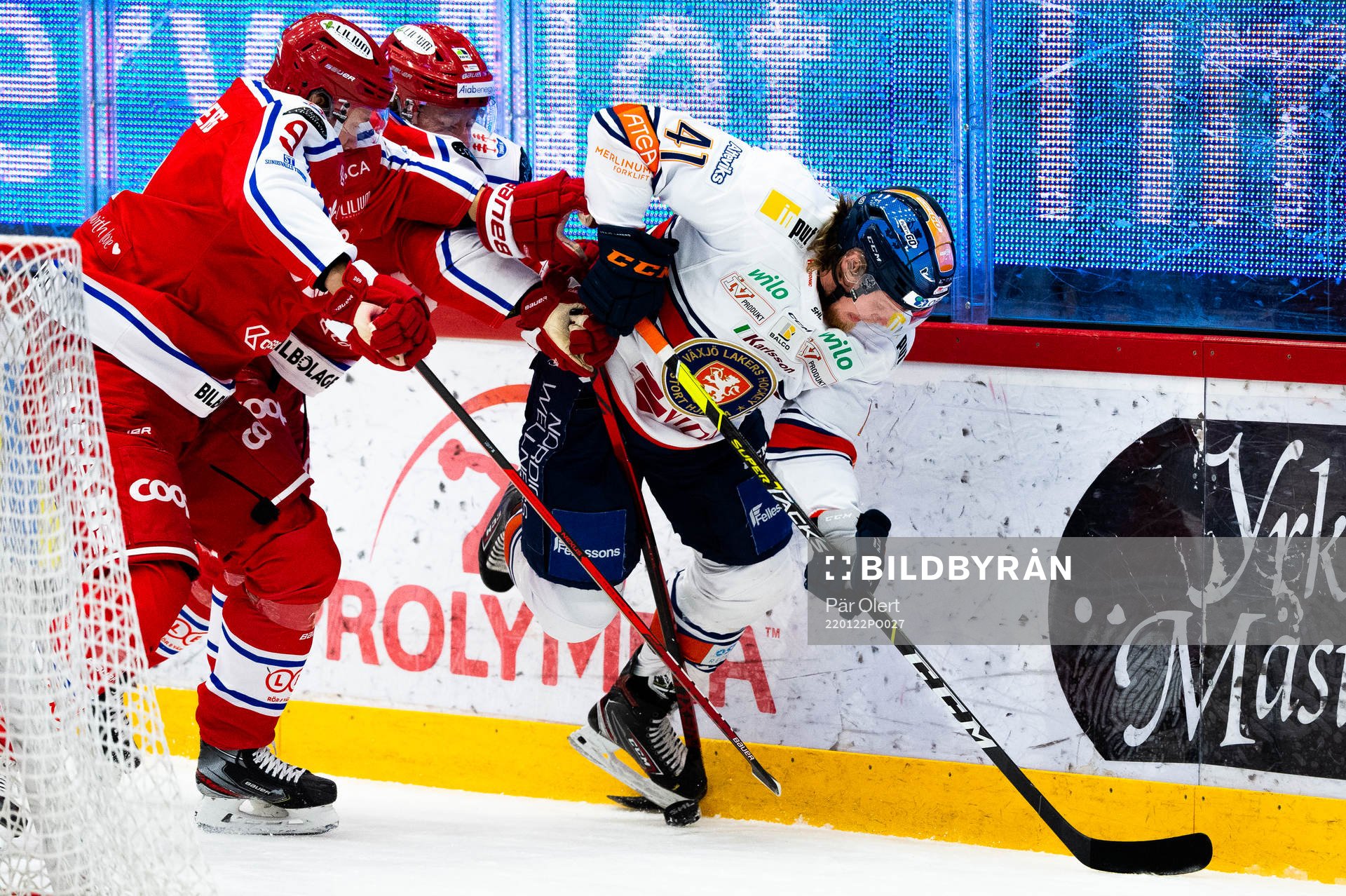 Timrås Albin Carlsson och Växjös Ludvig Nilsson