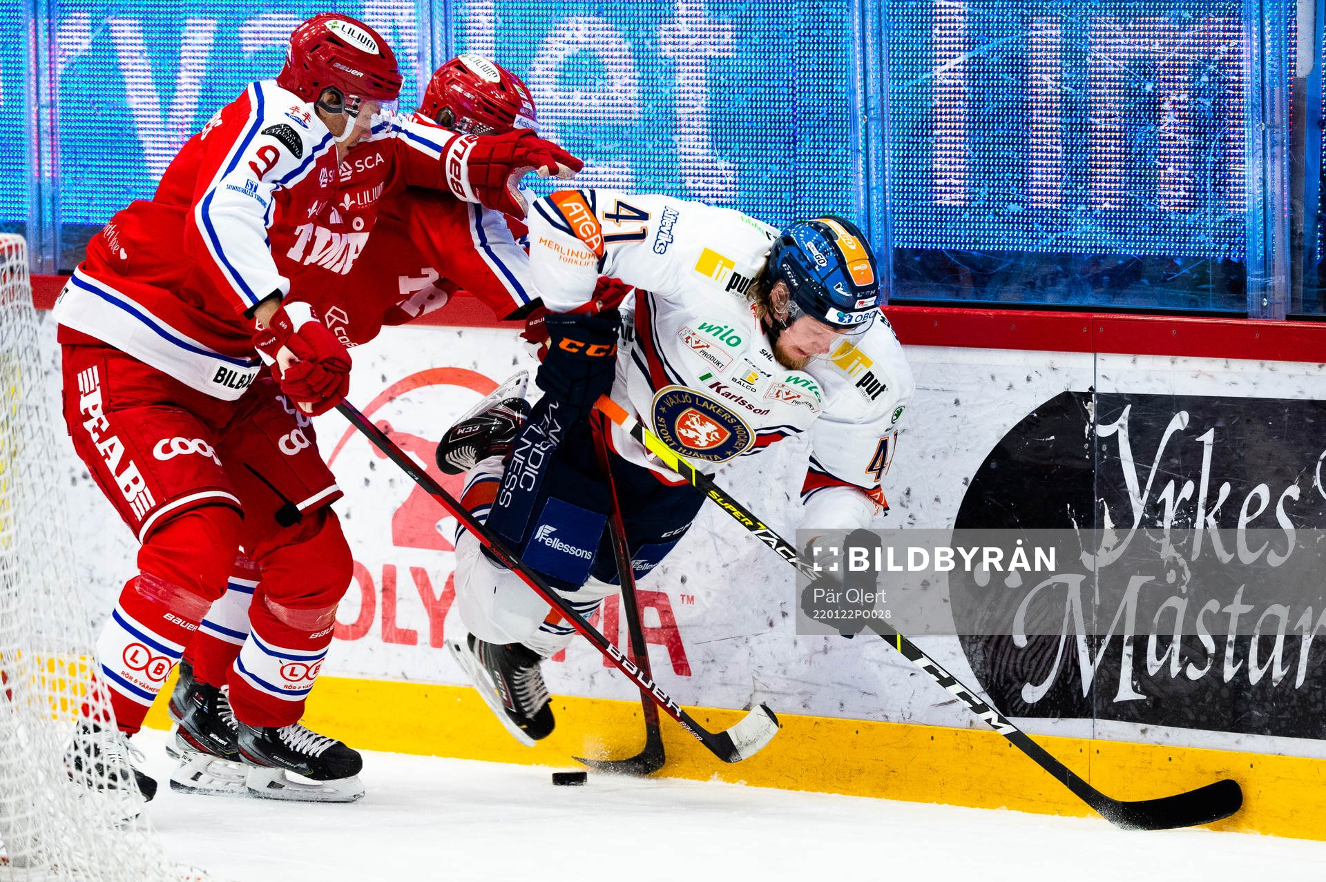 Timrås Albin Carlsson och Växjös Ludvig Nilsson