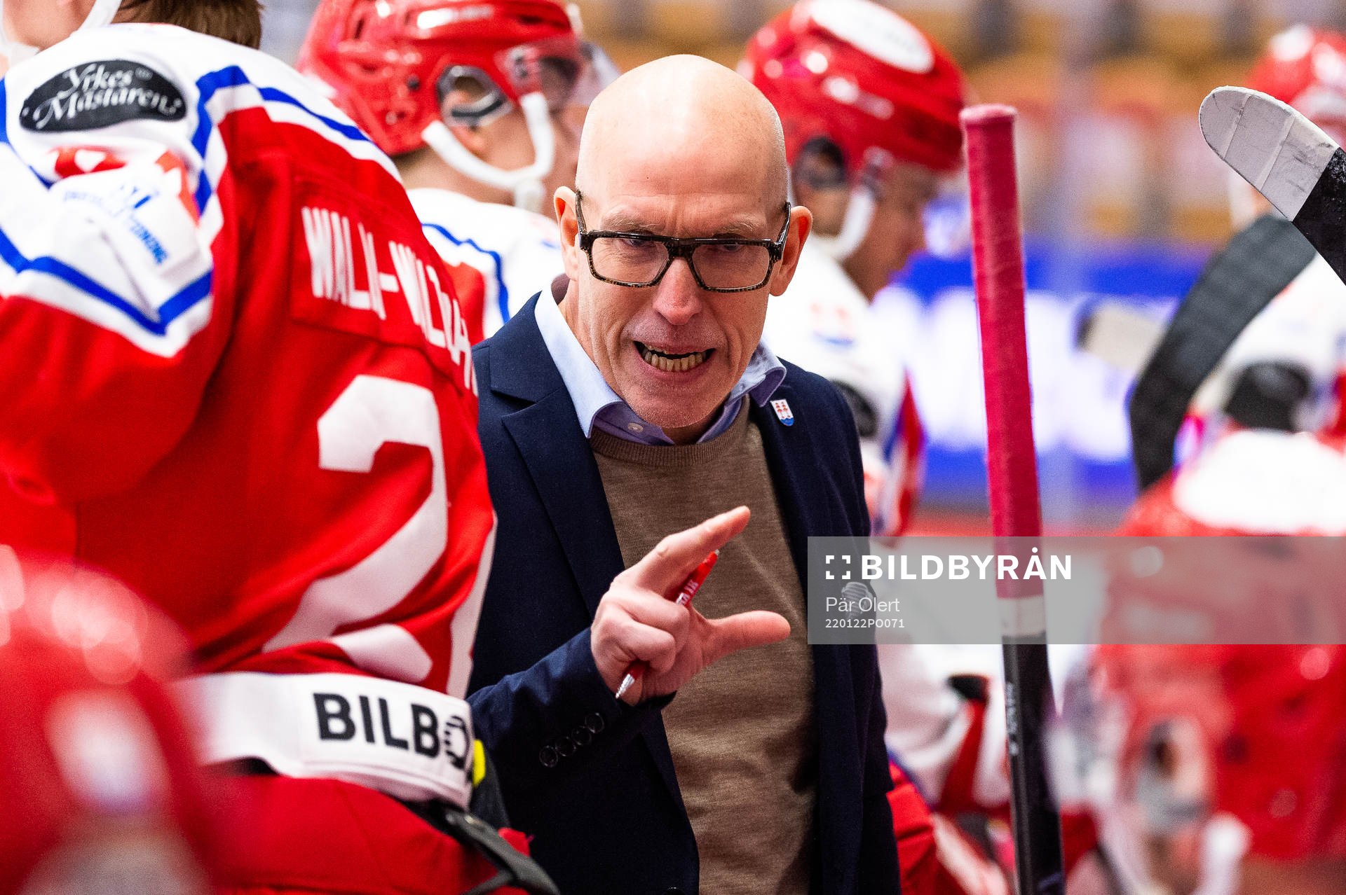 Timrås tränare Fredrik Andersson