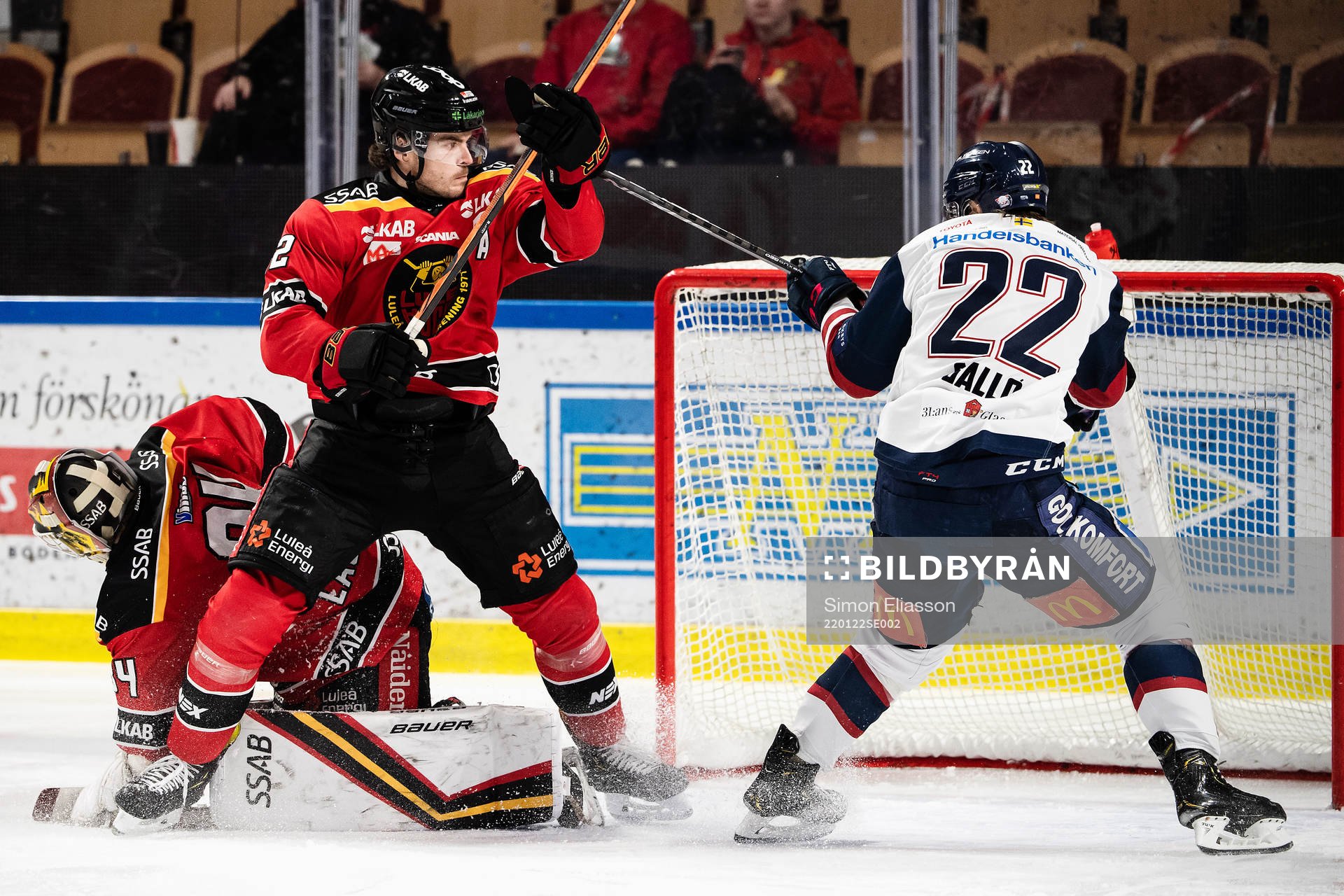 Luleås Oscar Engsund och Linköpings Vilmos Gallo