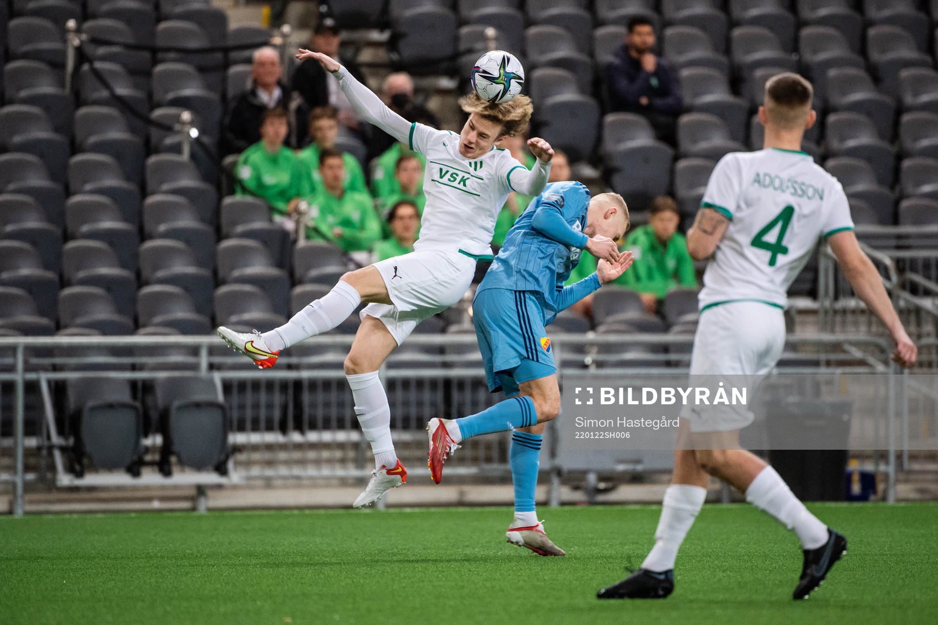 Västerås Herman Magnusson och Djurgårdens Adam Bergmark