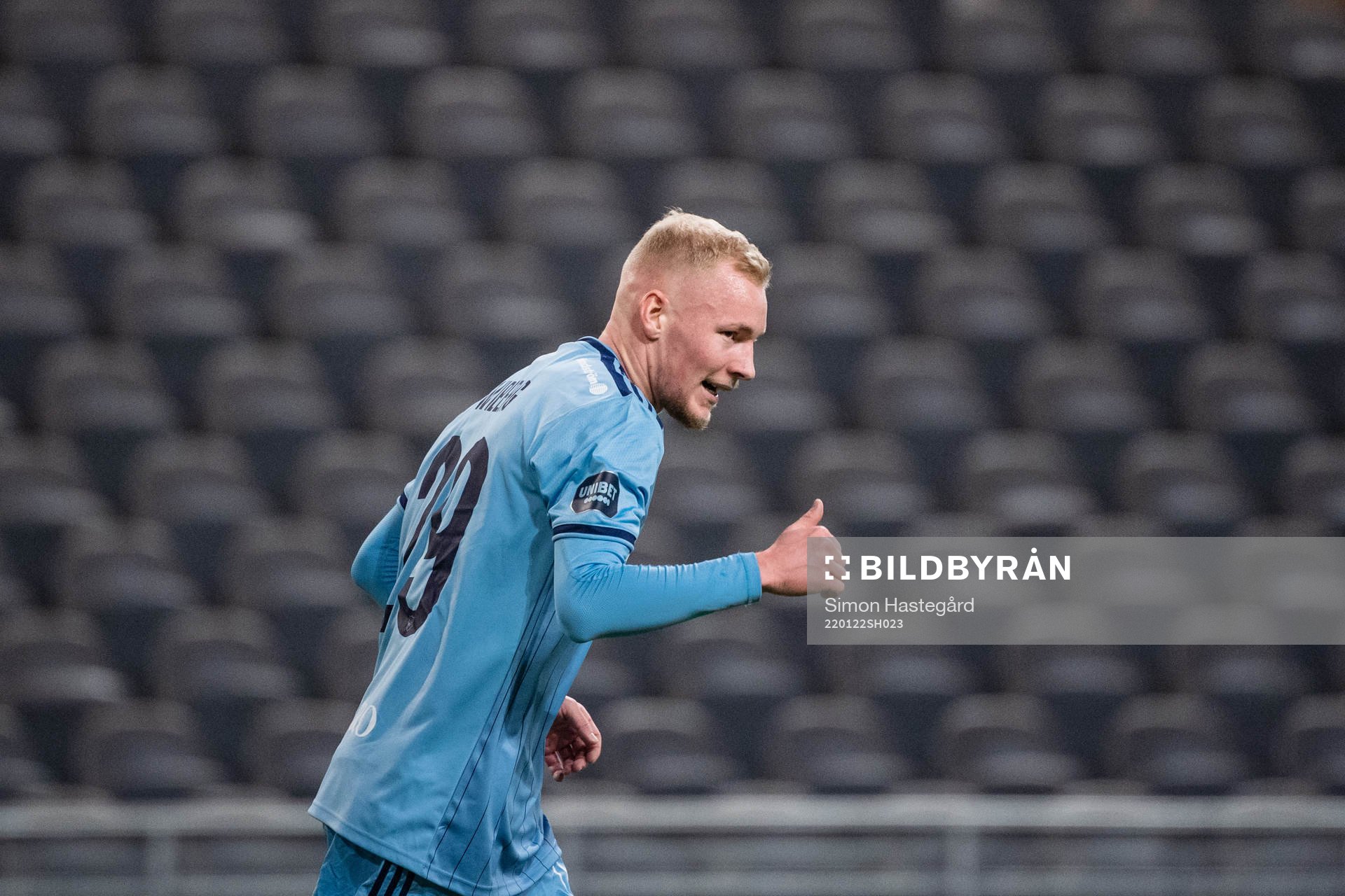 Djurgårdens Adam Bergmark Wiberg
