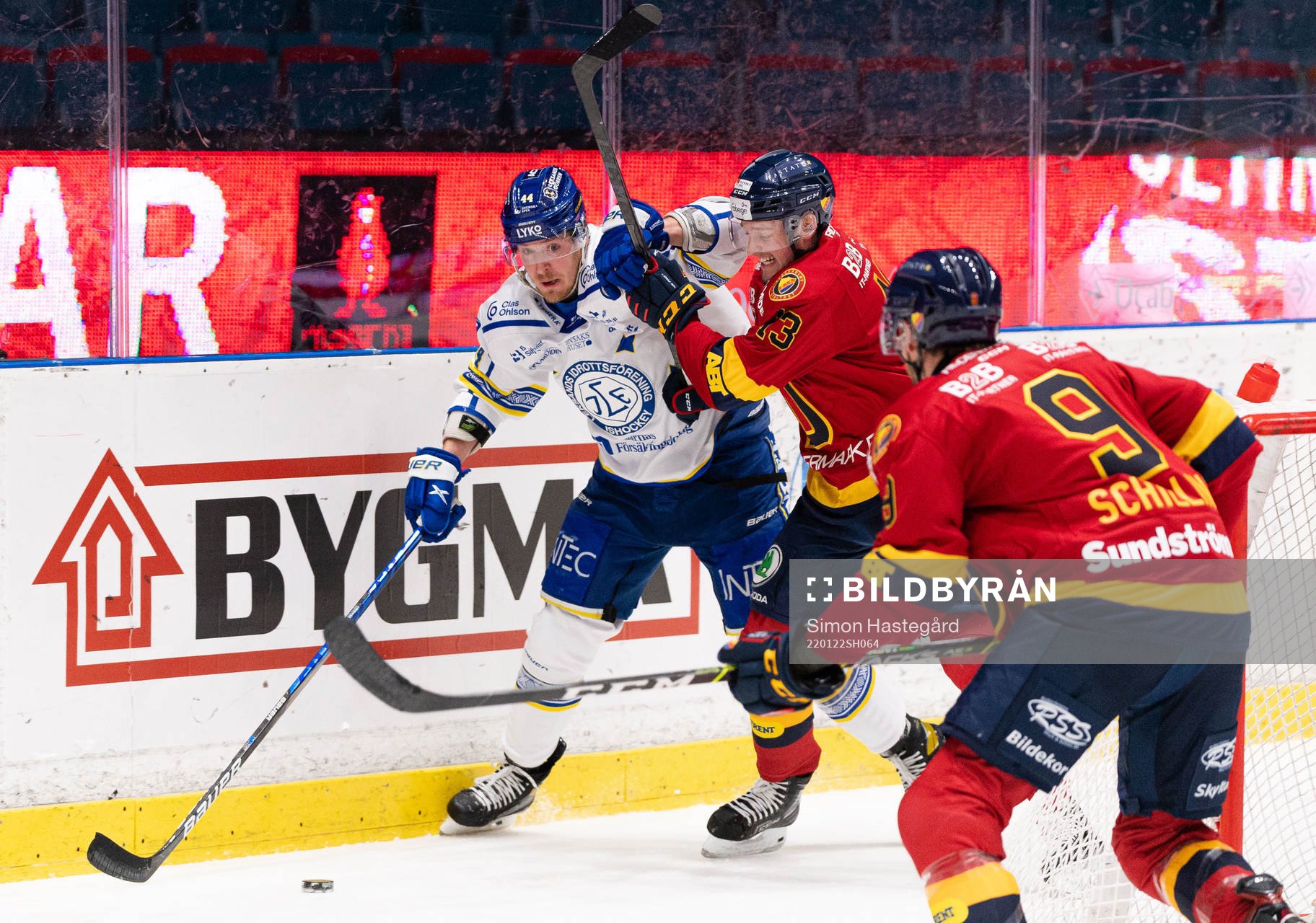 Leksands Carter Ashton och Djurgårdens Rasmus Bengtsson