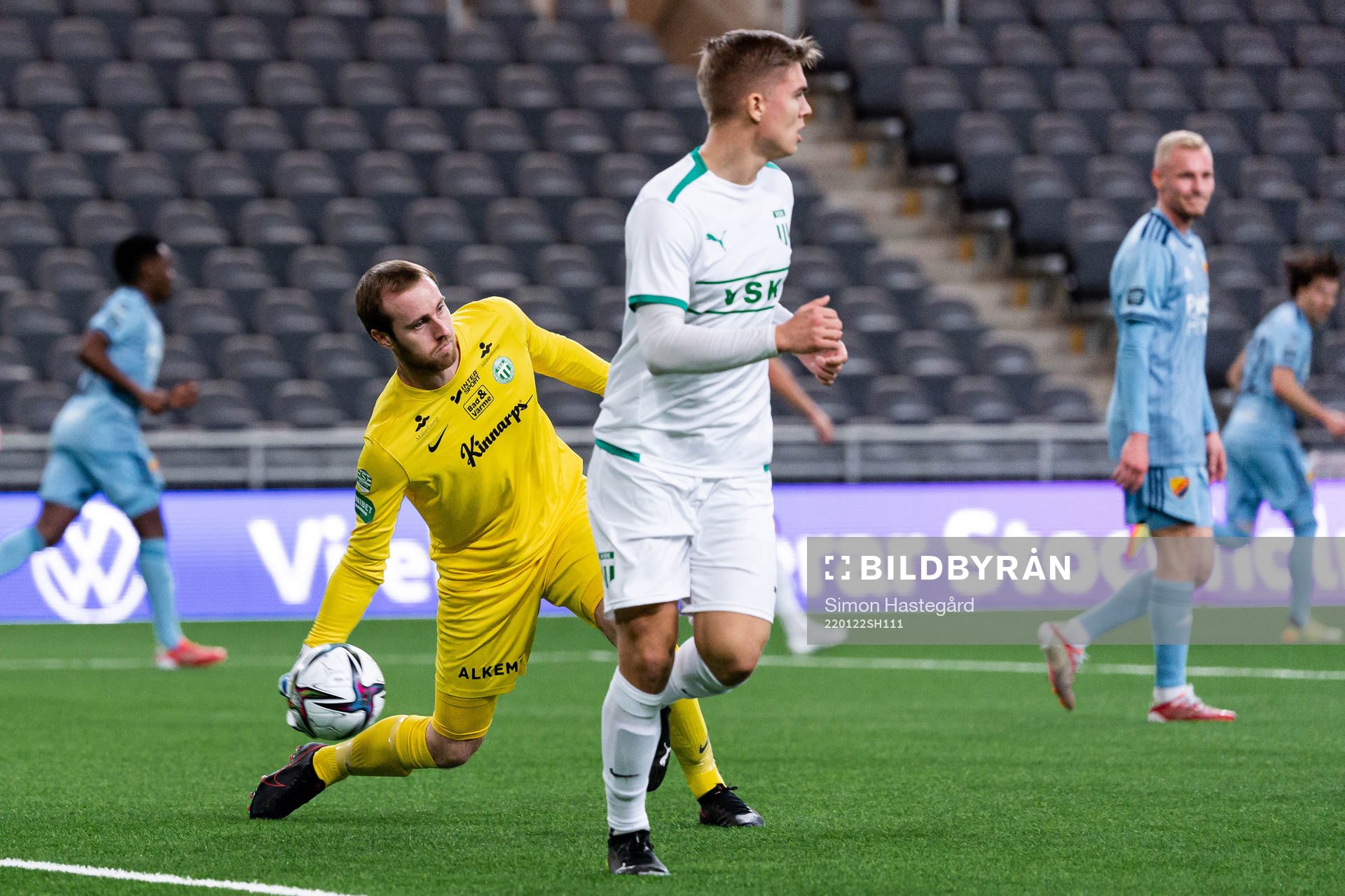 Västerås målvakt Daniel Svensson