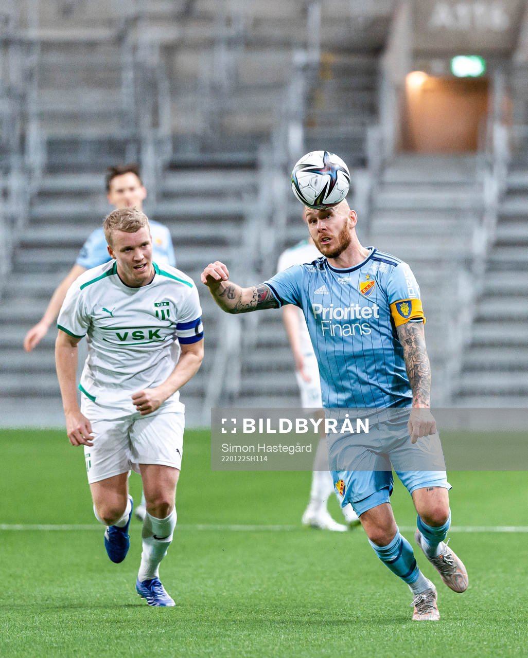 Västerås Simon Johansson och Djurgårdens Magnus Eriksson