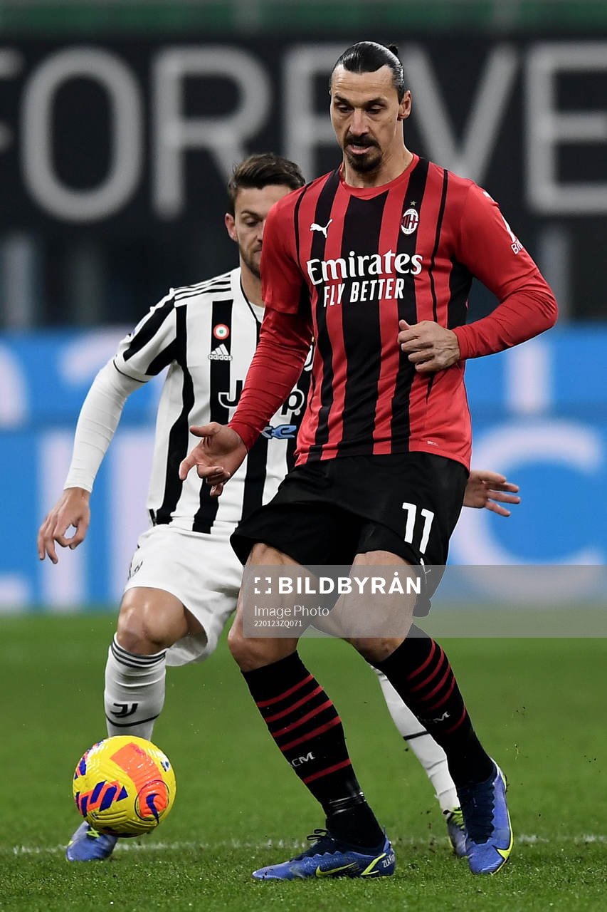 Zlatan Ibrahimovic of Milan