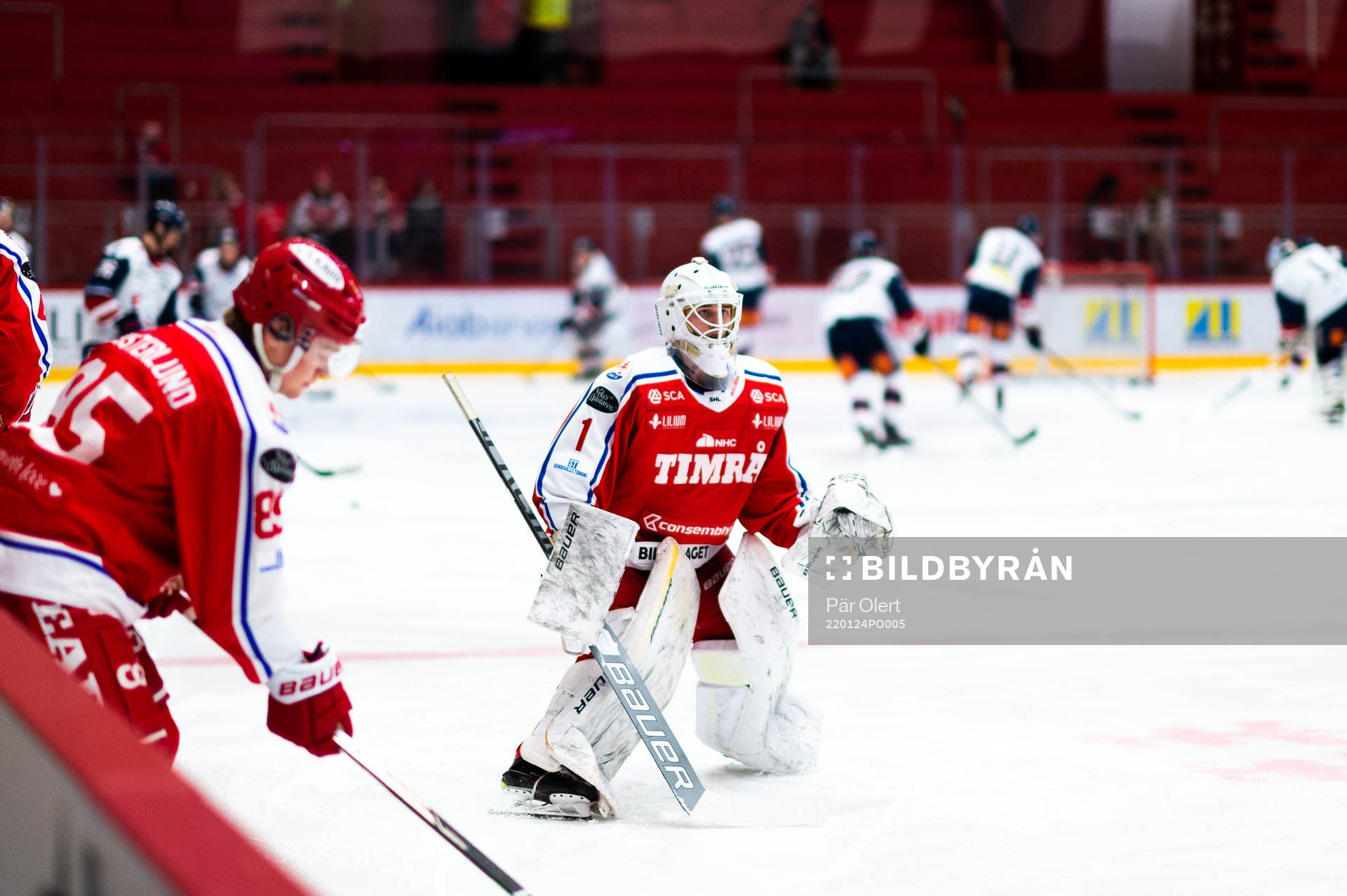 Timrås målvakt Max Nilsson