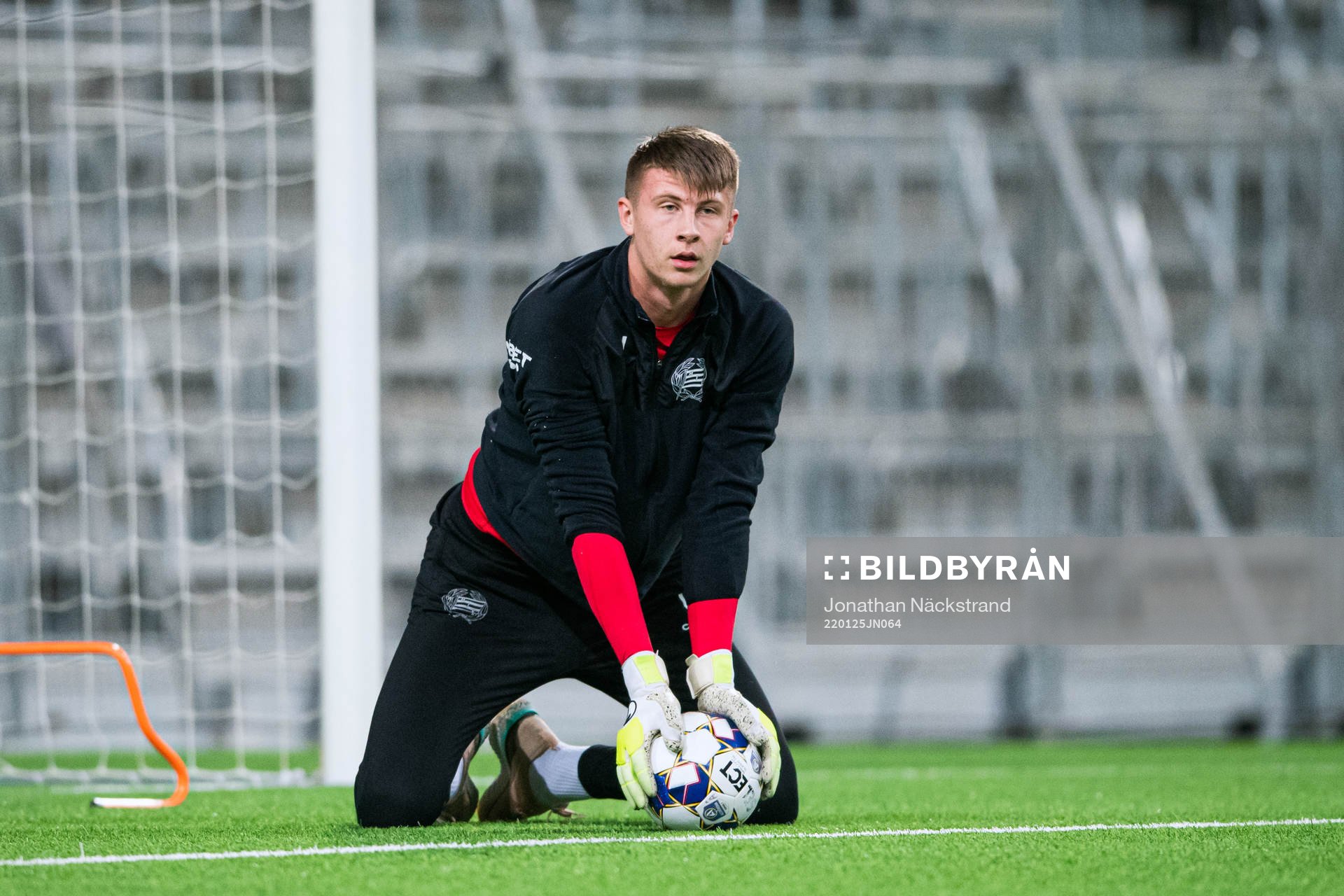 Hammarbys målvakt Sebastian Selin