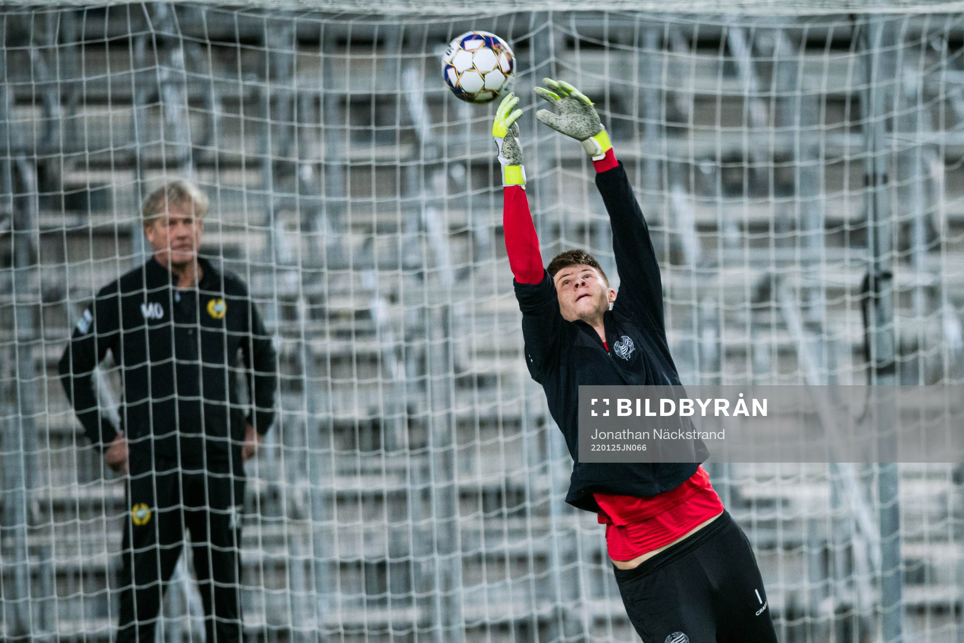Hammarbys målvakt Sebastian Selin