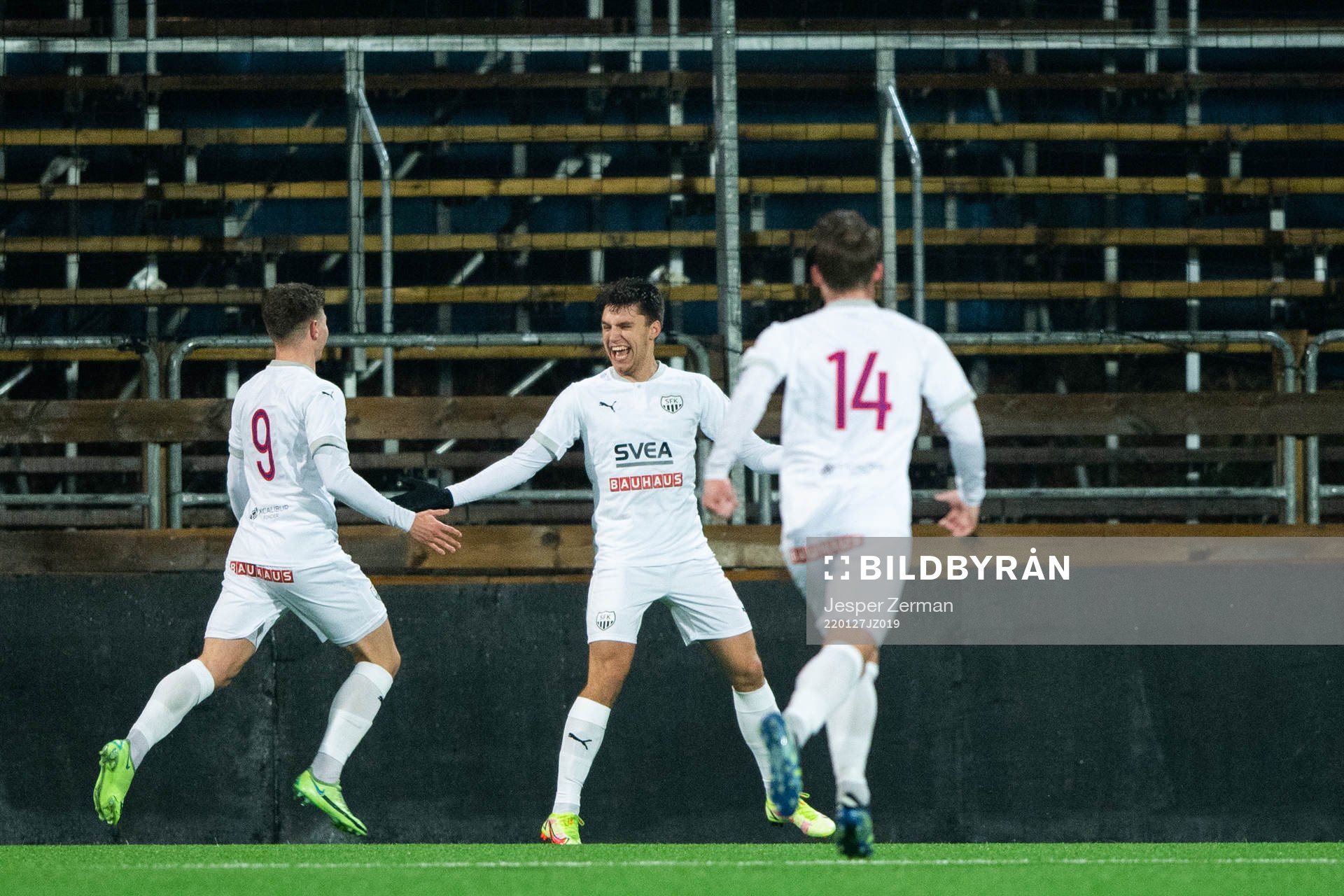 Sollentuna spelare jublar