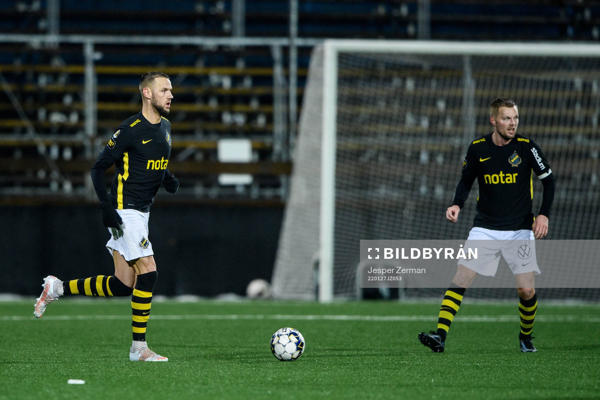 s Alexander Milosevic och Sebastian Larsson