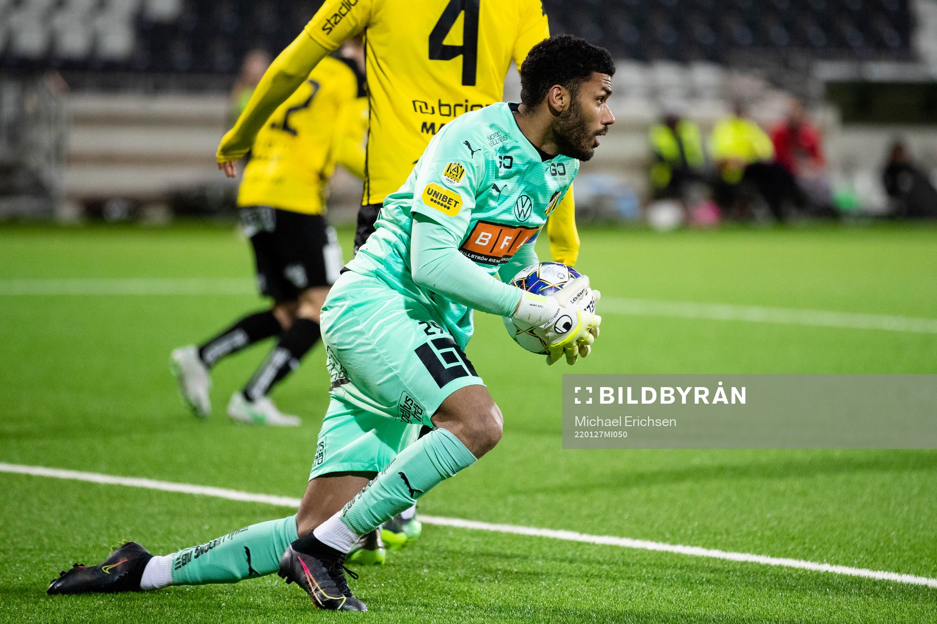 Häckens målvakt Jonathan Ursin Rasheed
