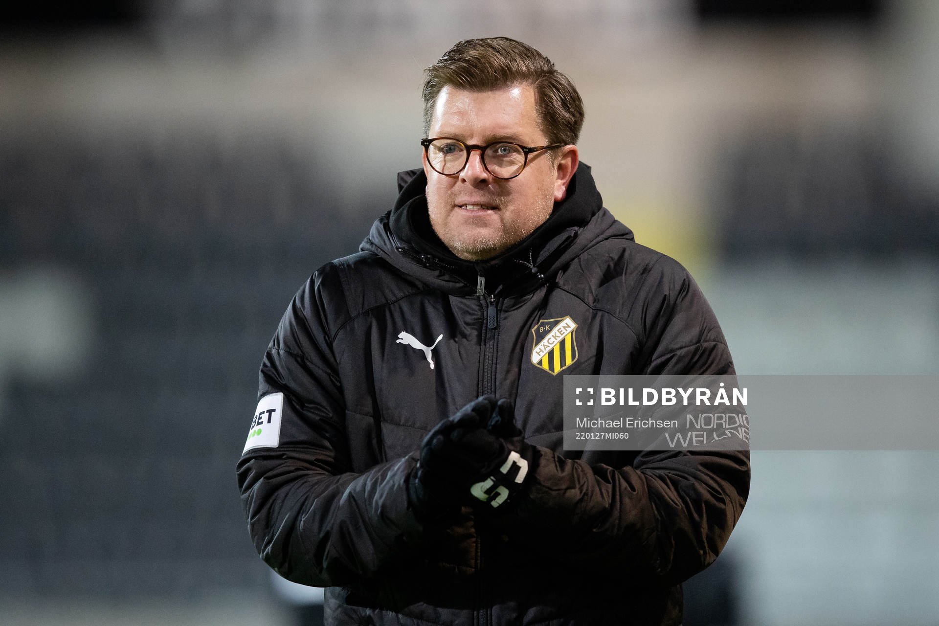 Häckens tränare Jesper Ljung