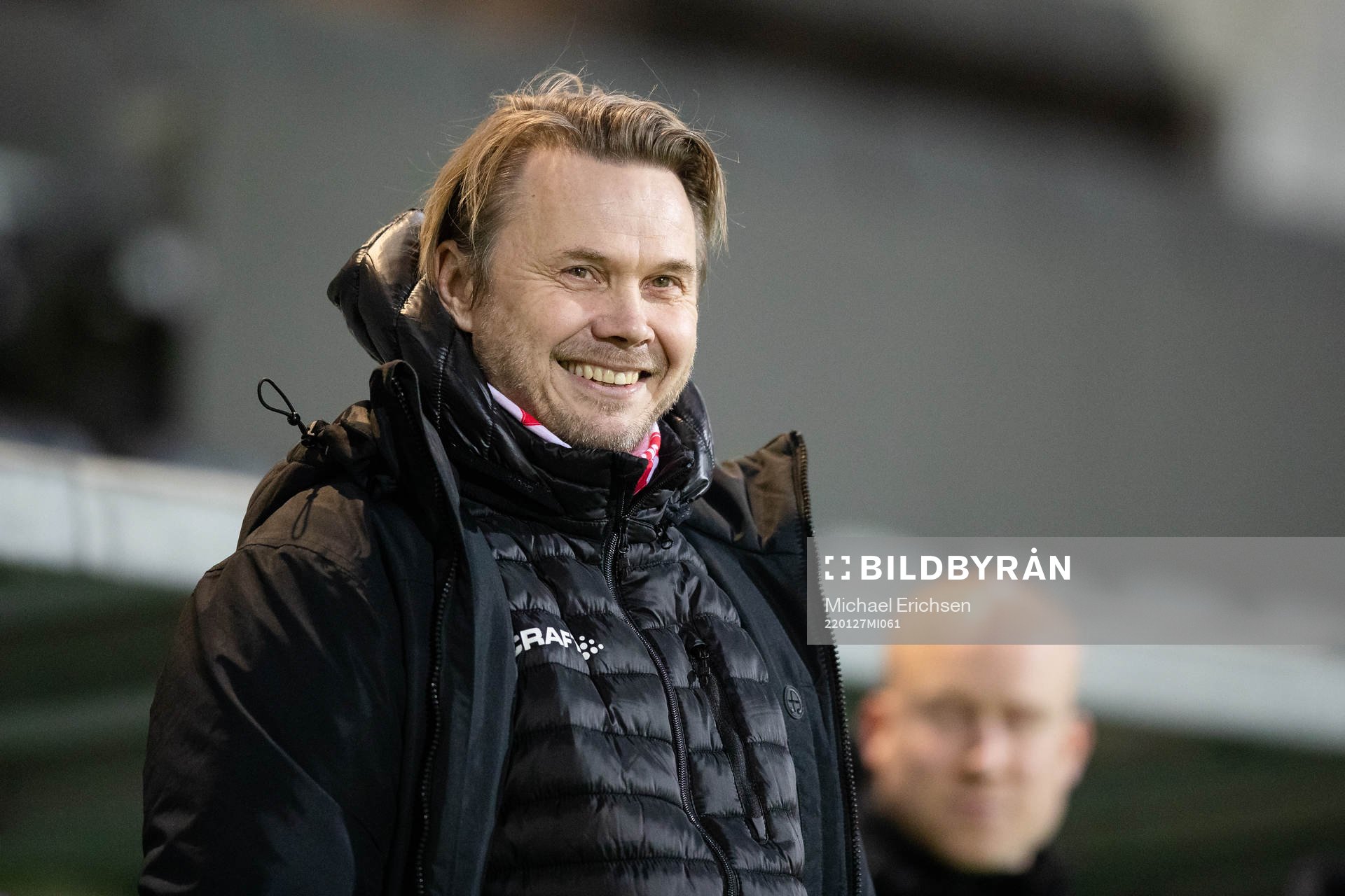 Fredrikstads huvudtränare Björn Johansen innan