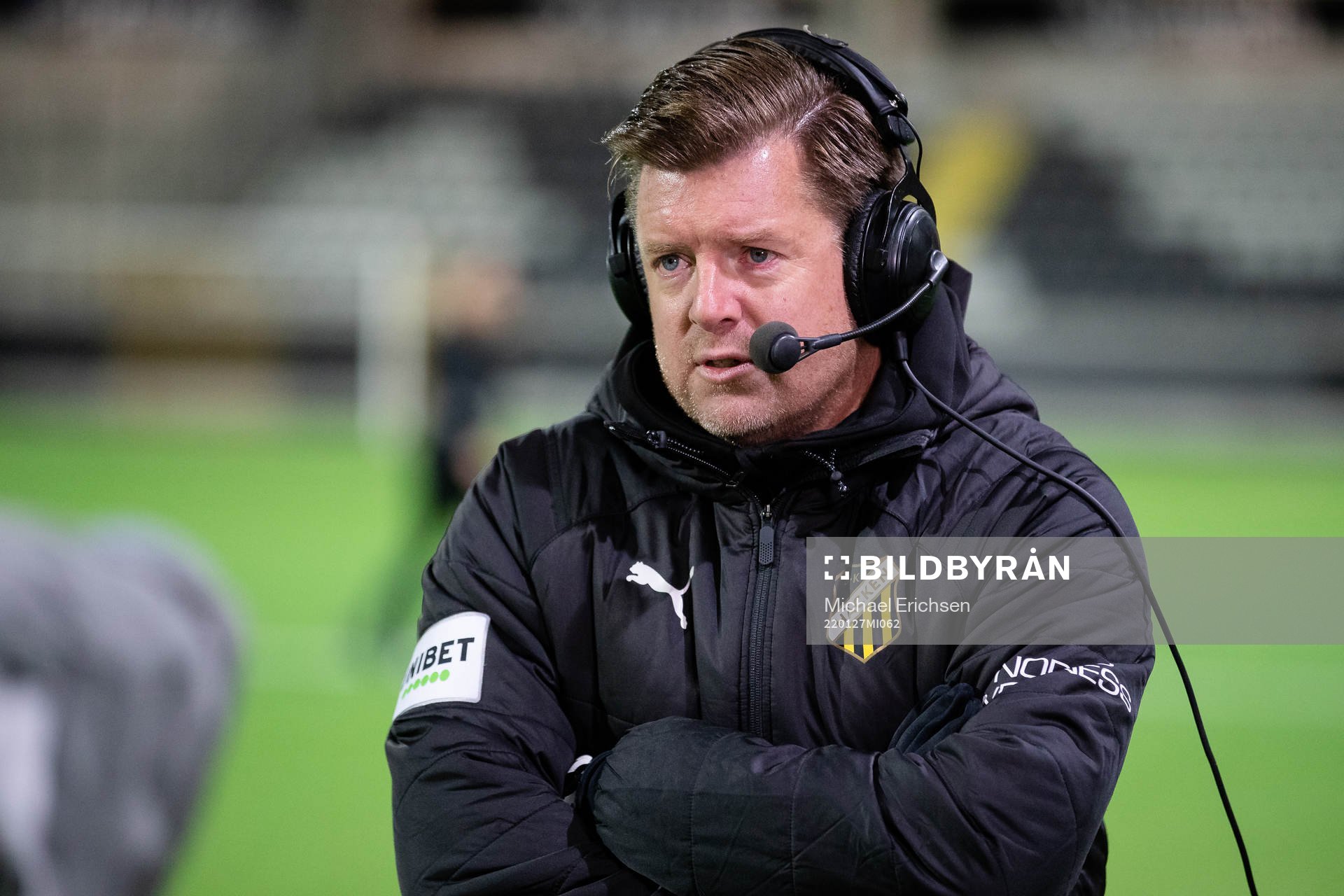 Häckens tränare Jesper Ljung