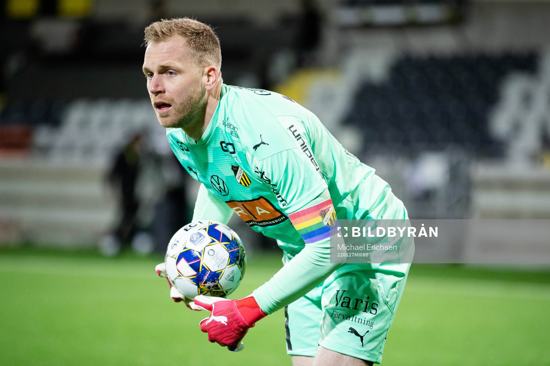 Häckens målvakt Peter Abrahamsson