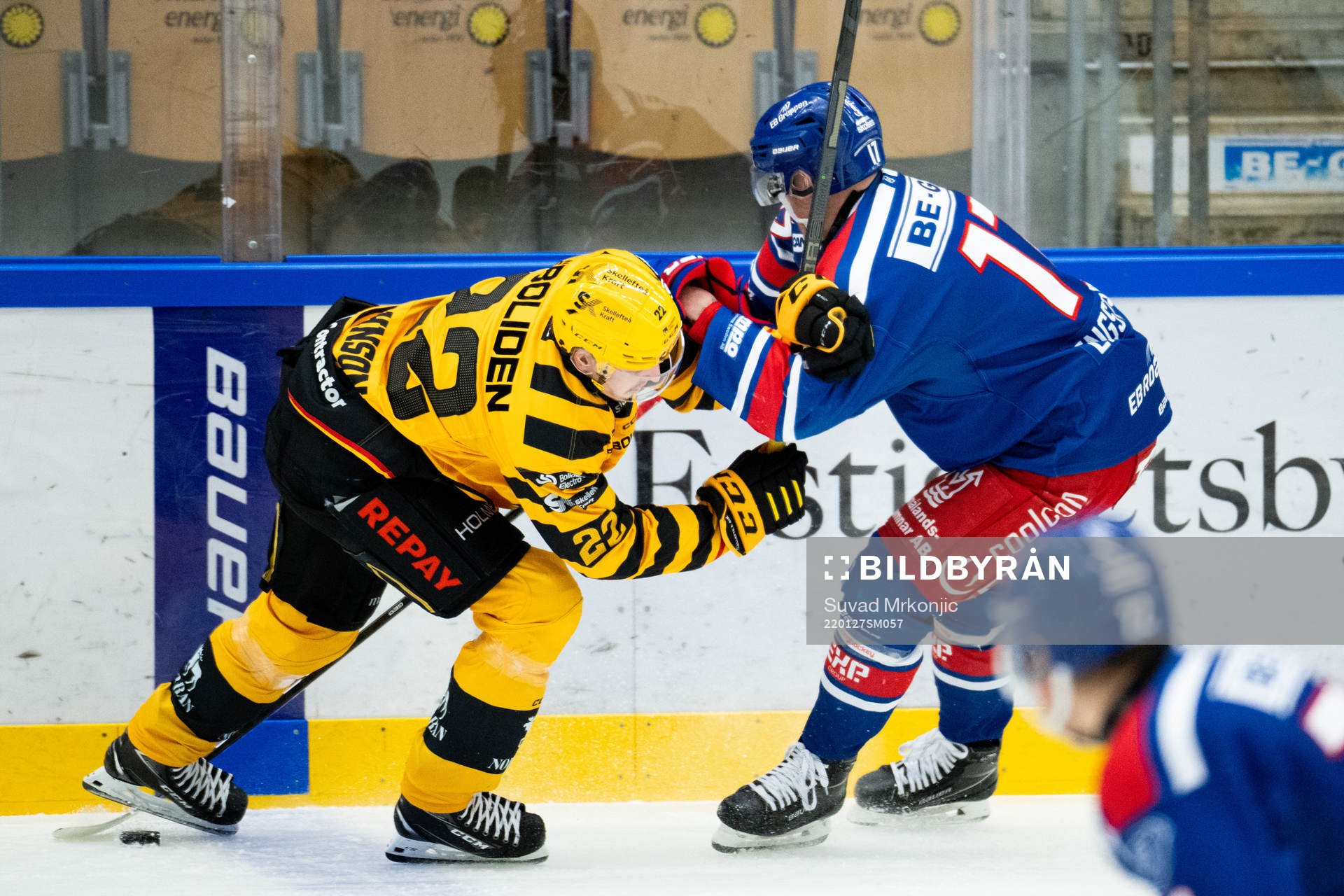 Skellefteås Jonathan Johnson och Oskarshamns Jonas
