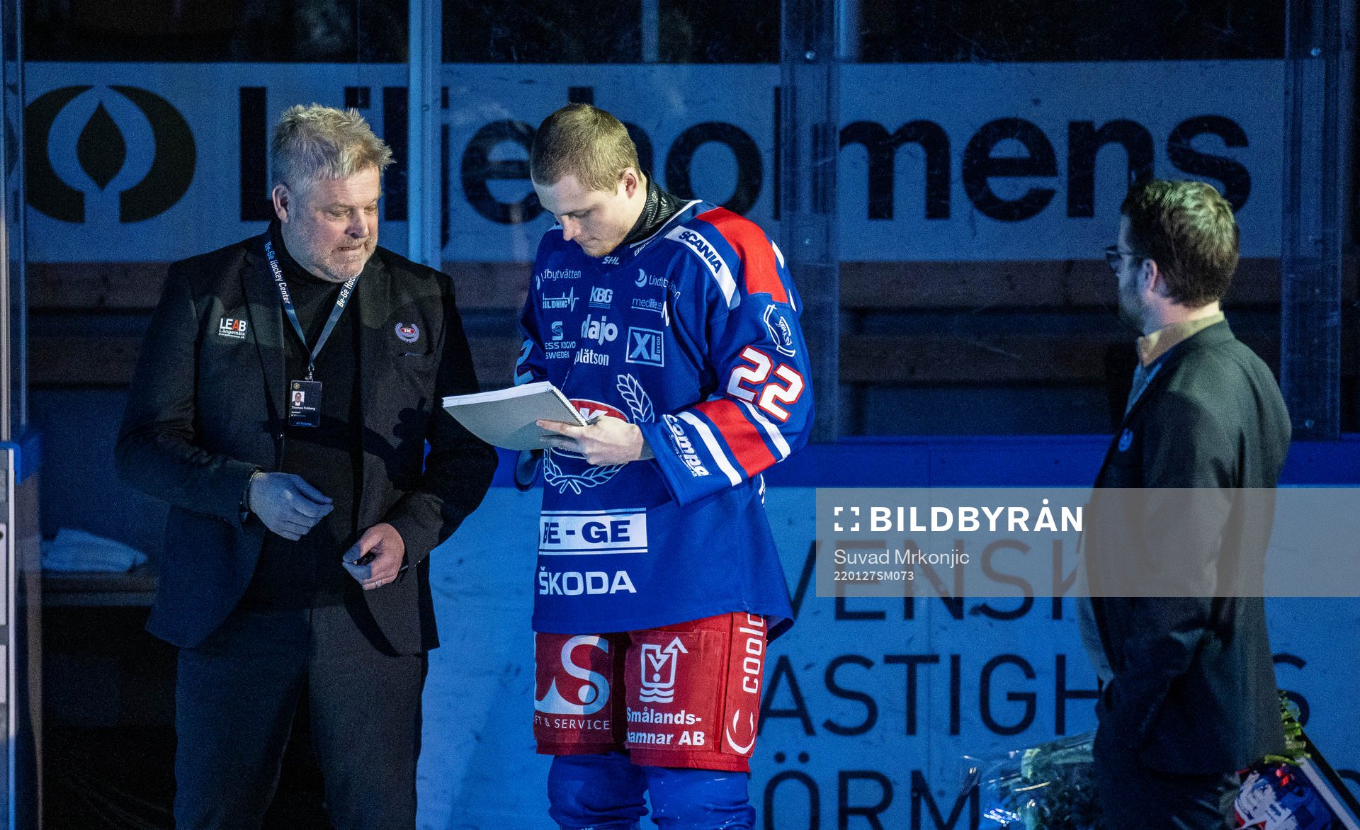 e match i Oskarshamns med av sportchefen Thomas Fröberg