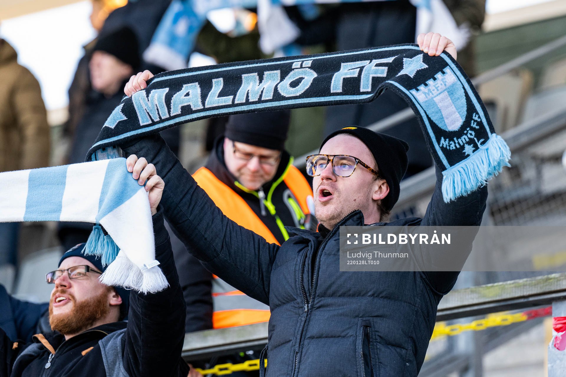 En supporter till Malmö FF