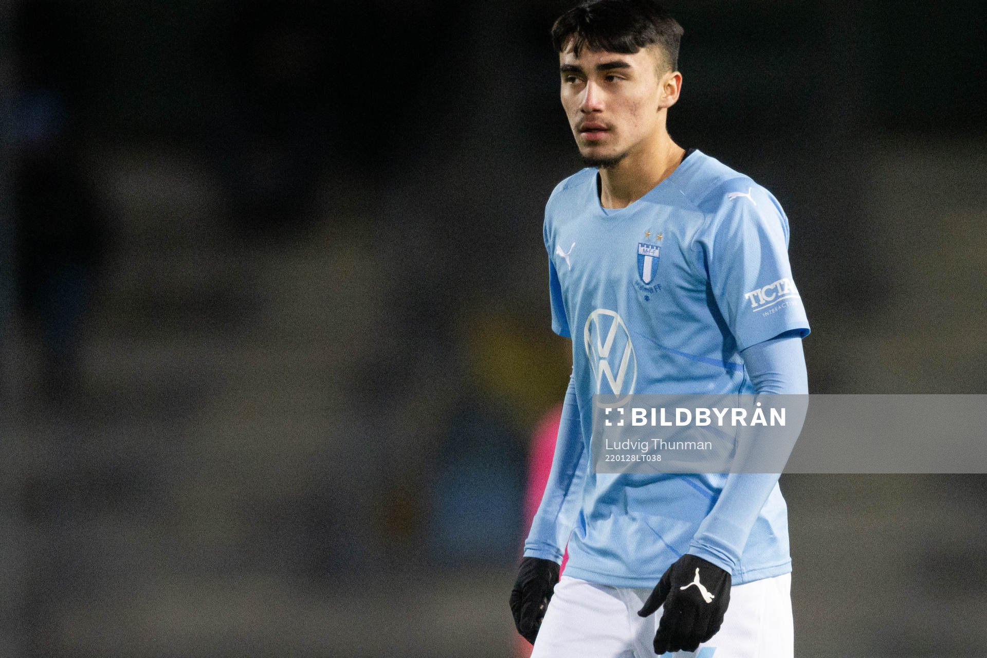 Malmö FFs Alexander Hughes