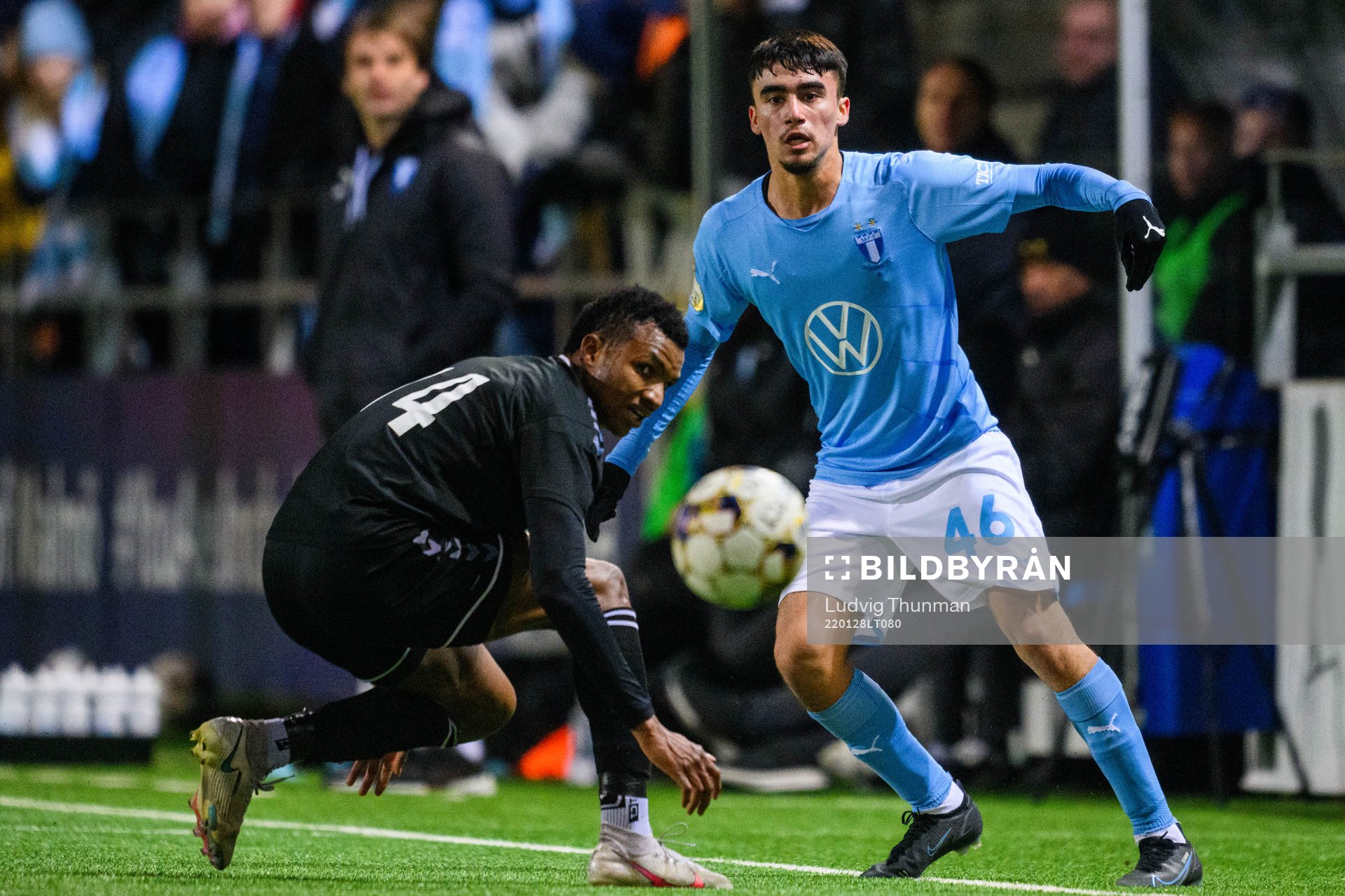 Malmö FFs Alexander Hughes