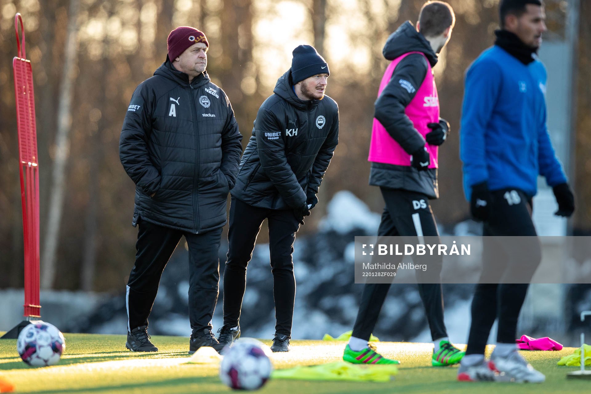 Värnamos assisterande tränare Jonas Thern och tränare