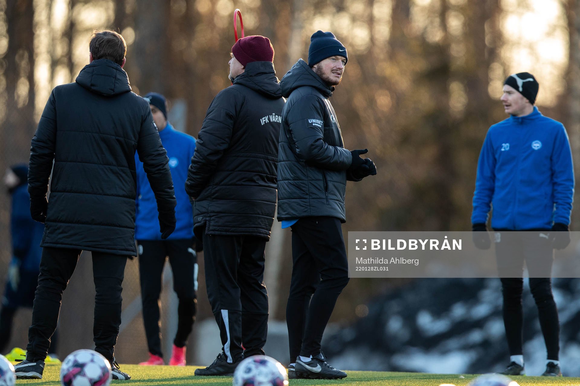 Värnamos assisterande tränare Jonas Thern och tränare