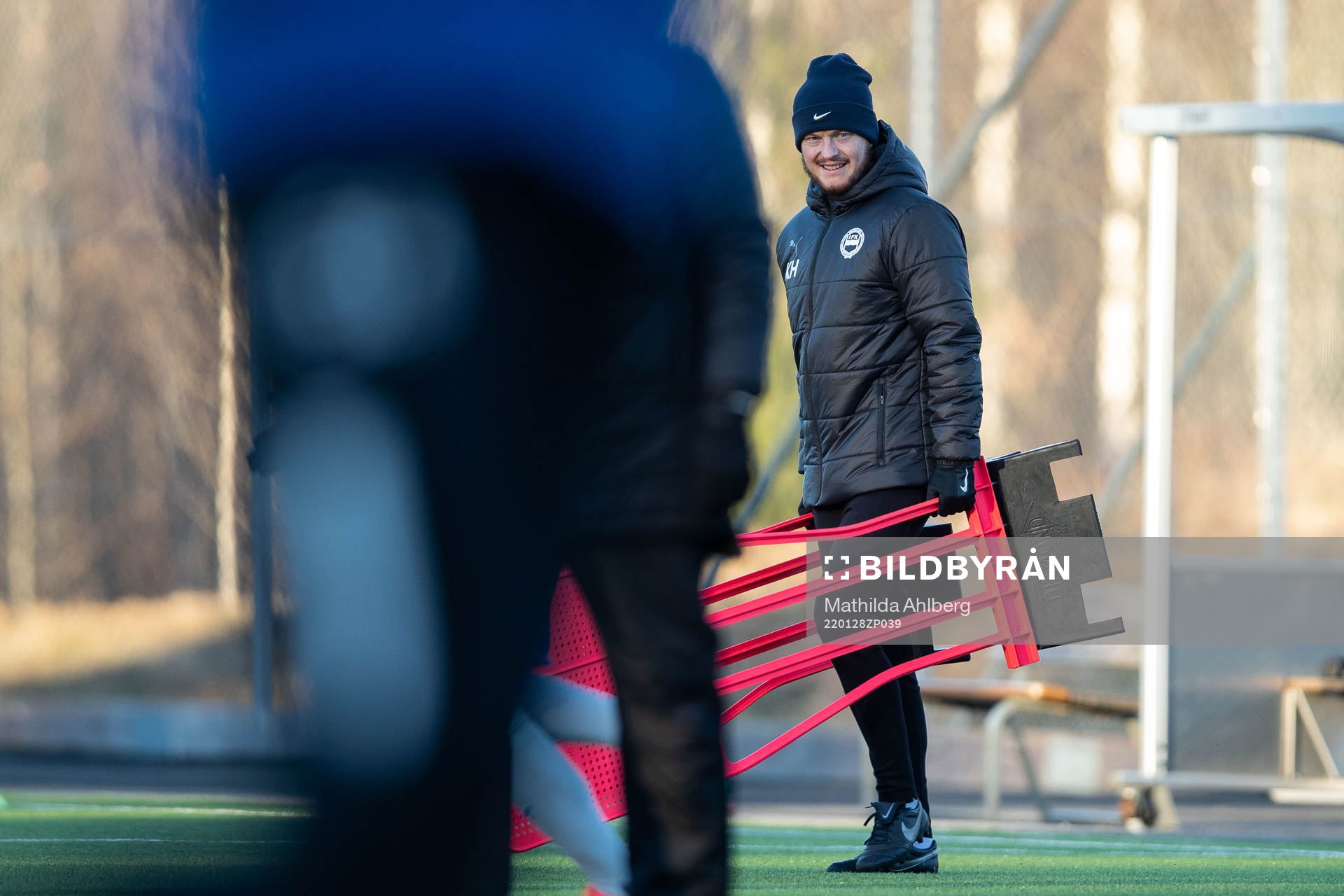 Värnamos tränare Kim Hellberg