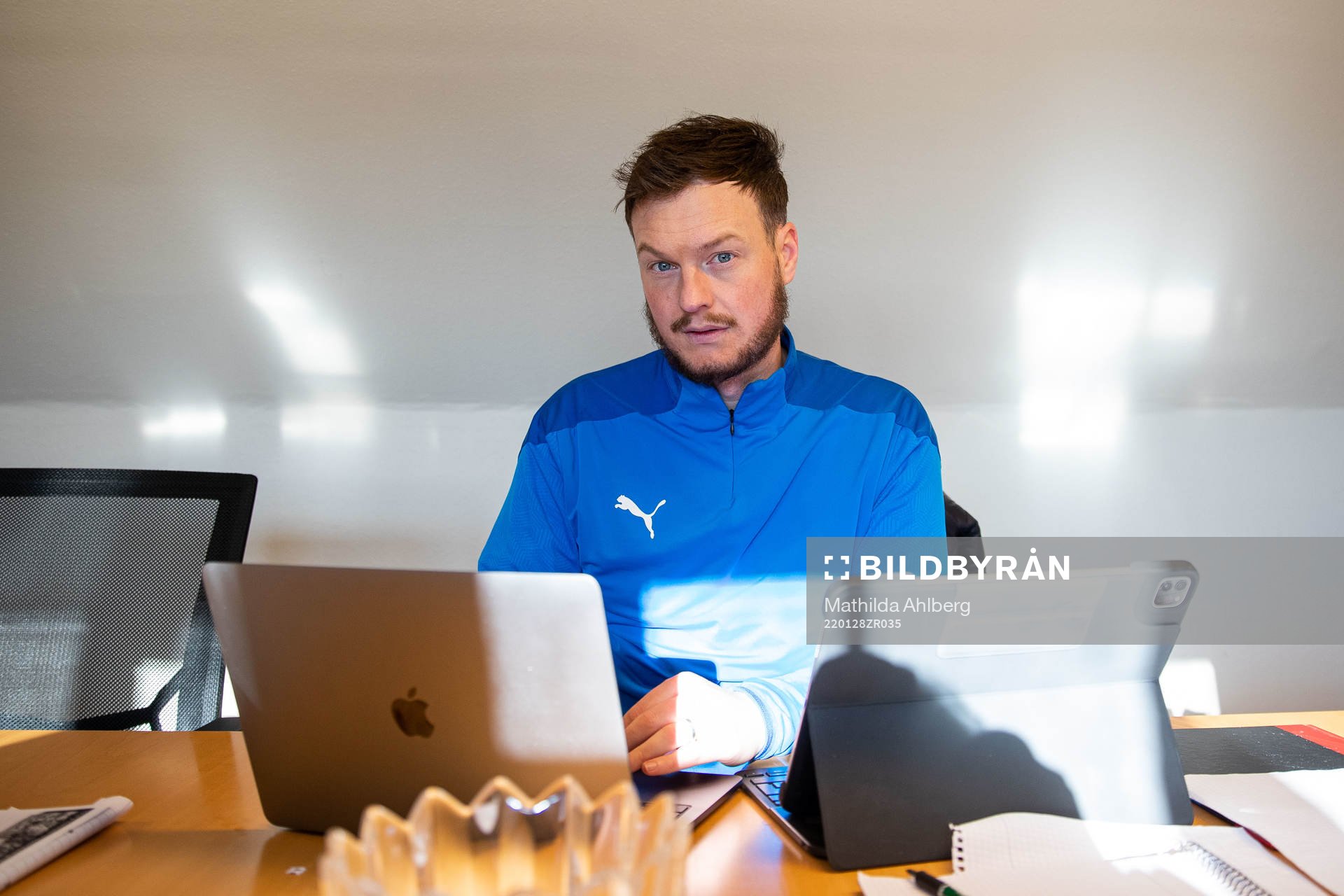 Värnamos tränare Kim Hellberg