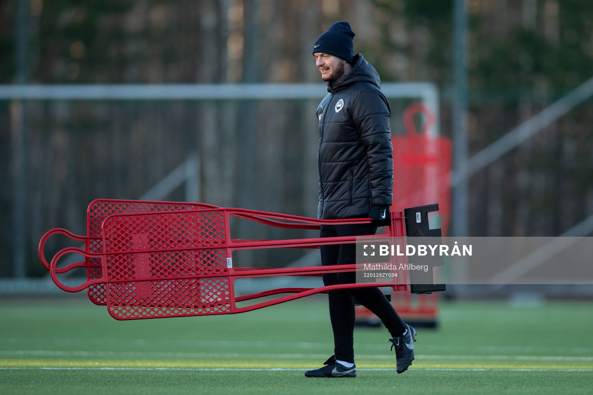 Värnamos tränare Kim Hellberg