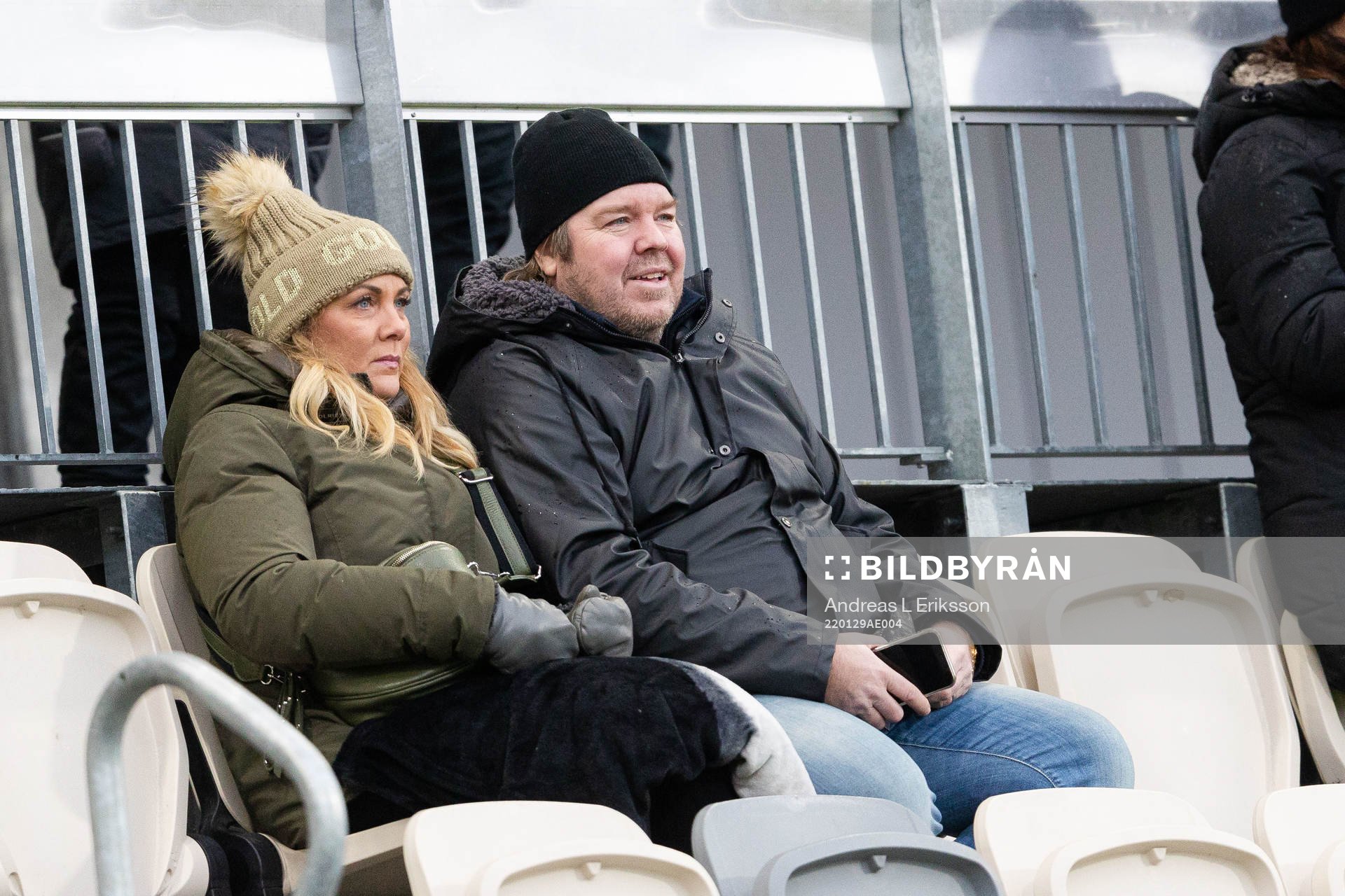 Tomas Brolin på läktarplats