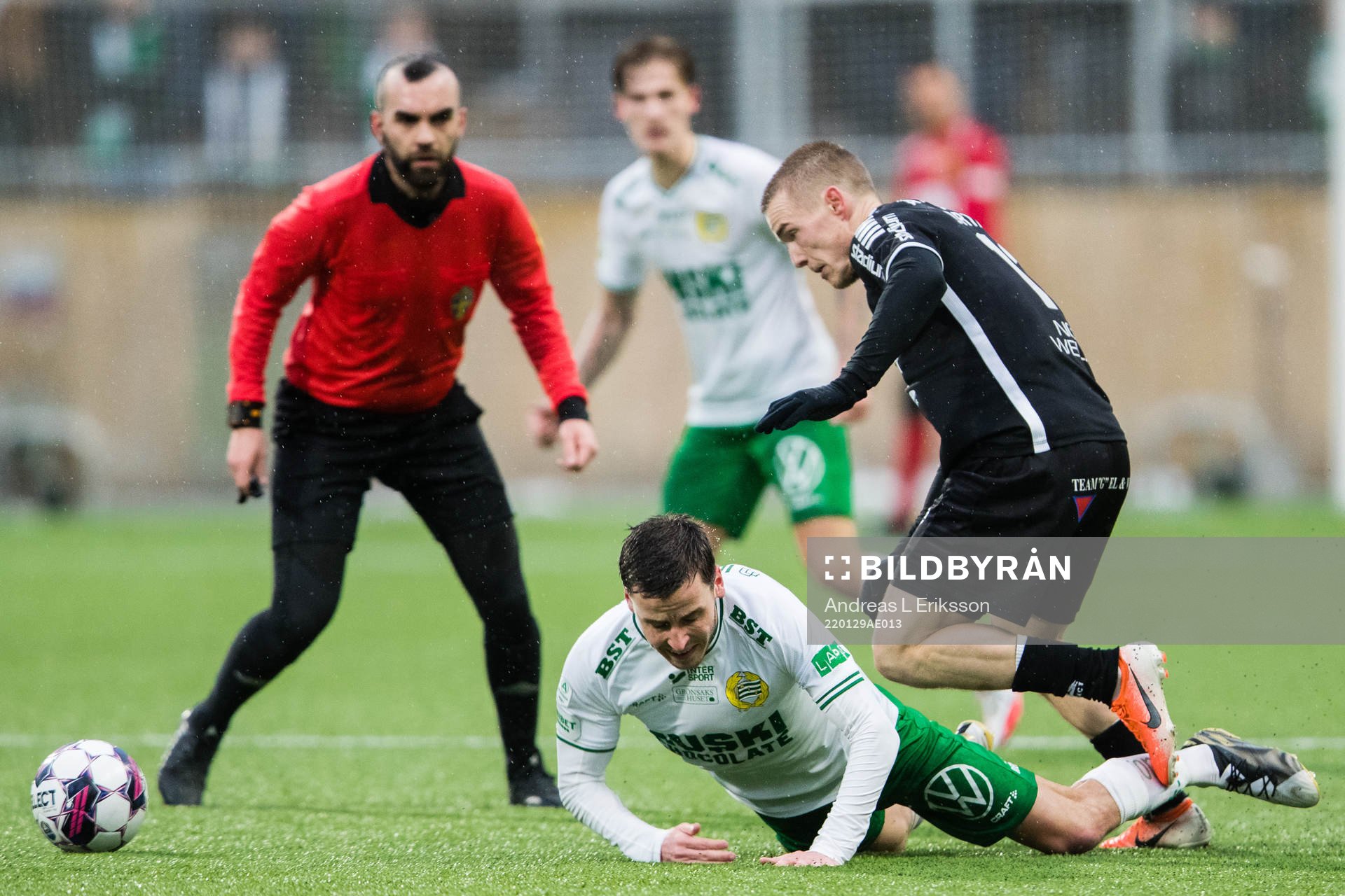 Hammarbys Jeppe Andrup Andersen och Sirius Jacob Ortmark