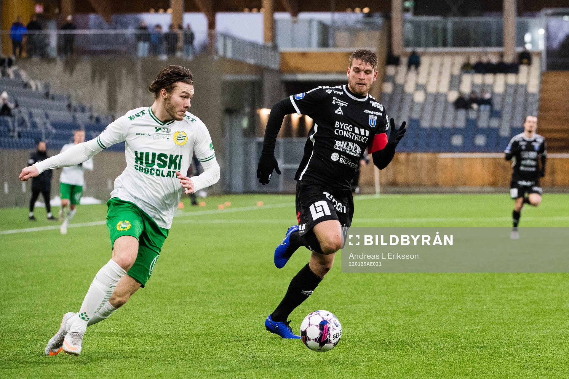 Hammarbys Sebastian Brolin och Sirius Marcus Mathisen