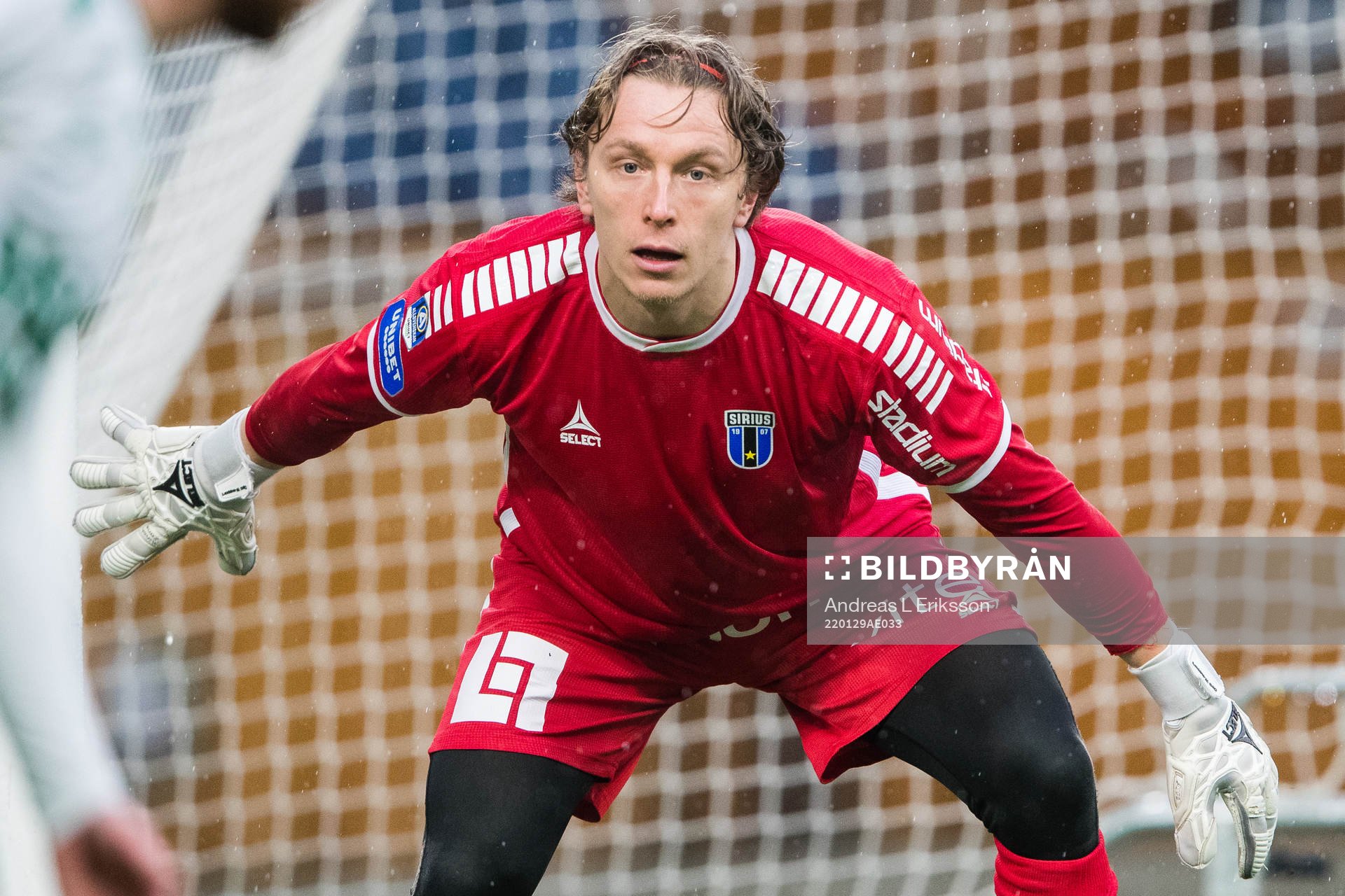 Sirius målvakt August Ahlin