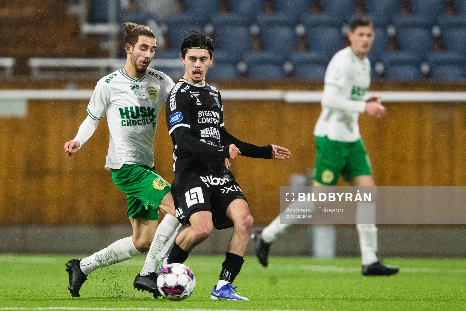 Hammarbys Aziz Harabi och Sirius Emil Özkan